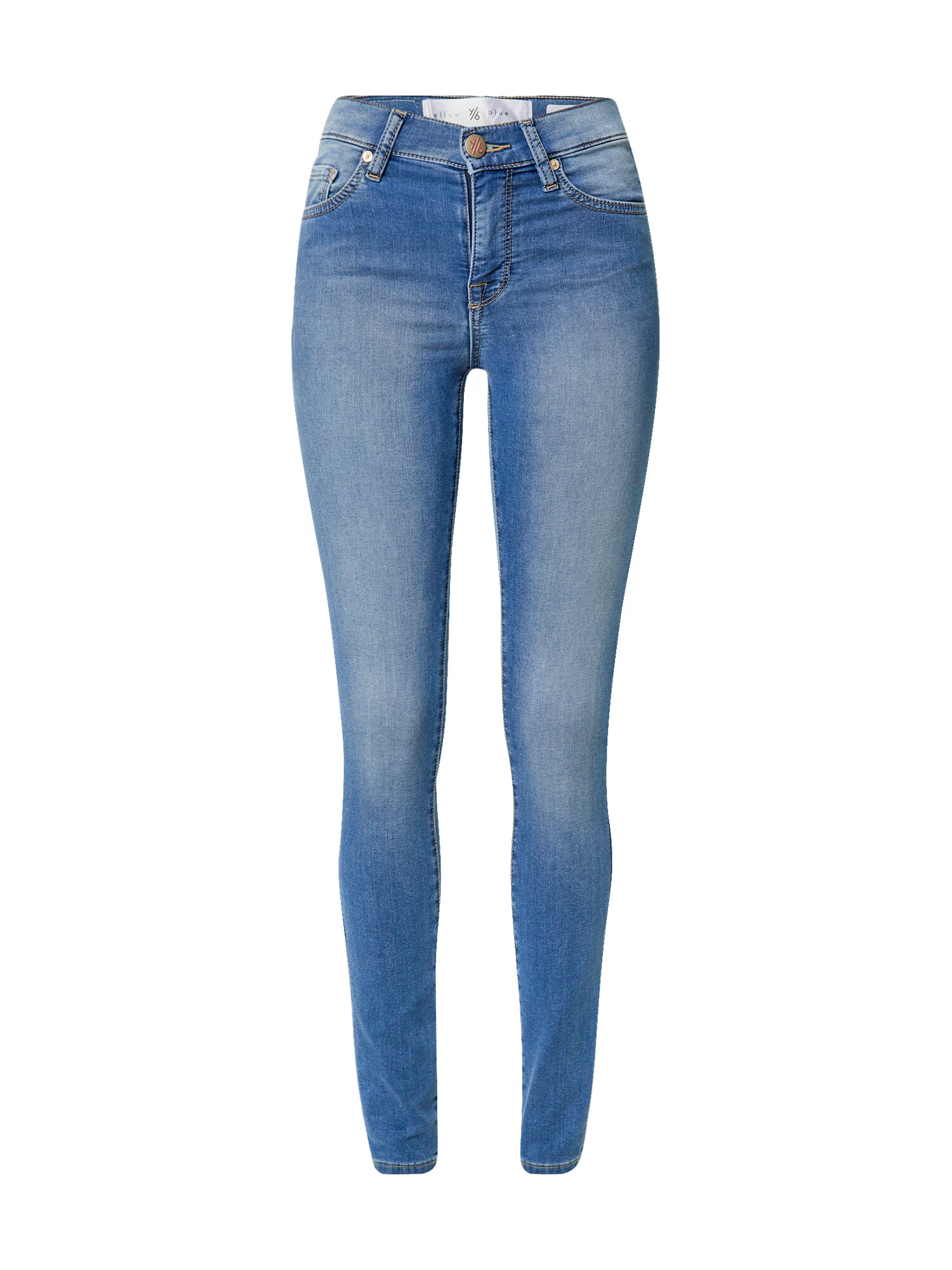 Yellow Blue Denim Jeans 'New Soph' albastru - Pled.ro