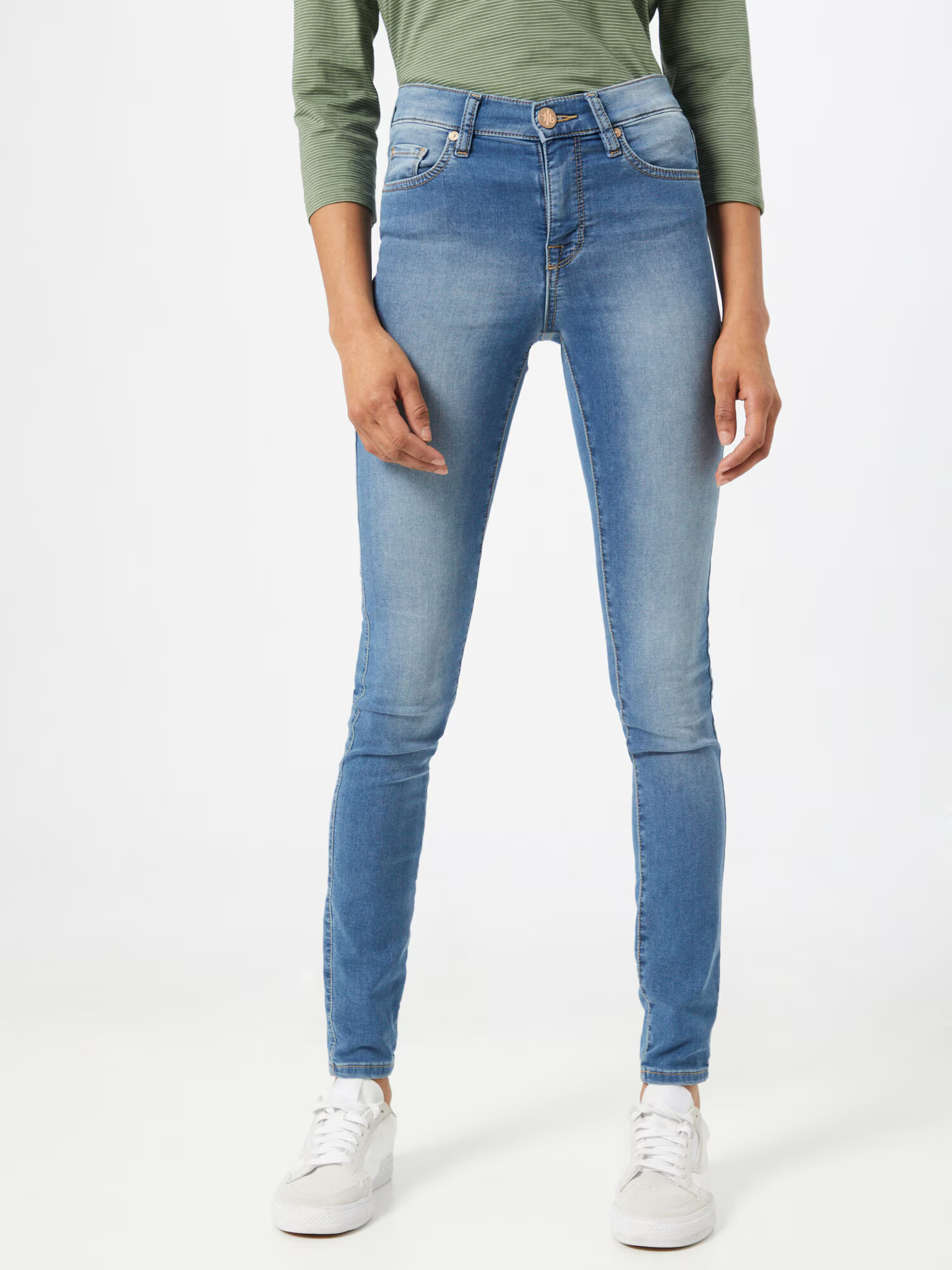 Yellow Blue Denim Jeans 'New Soph' albastru - Pled.ro