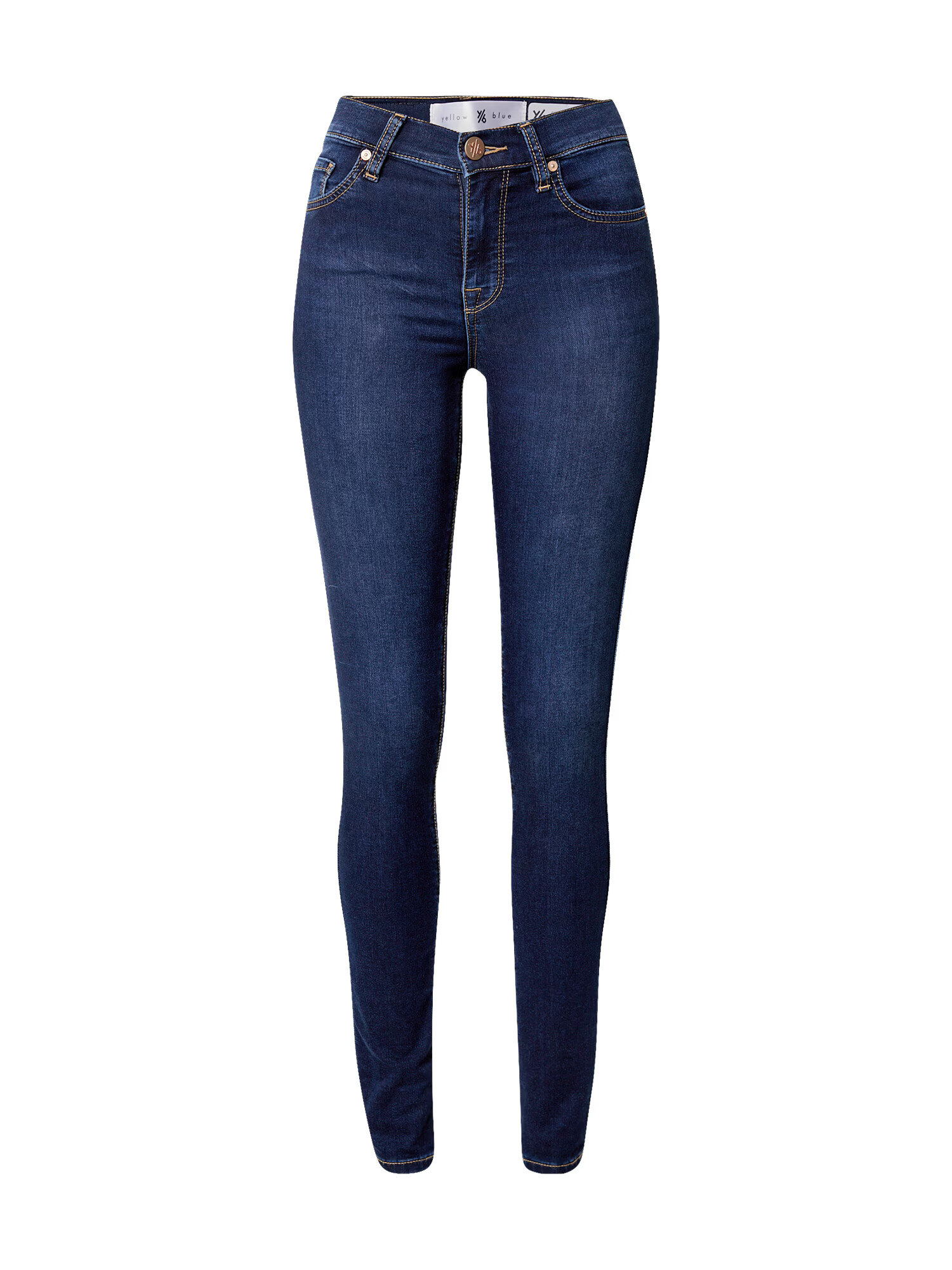 Yellow Blue Denim Jeans 'New Soph' albastru - Pled.ro