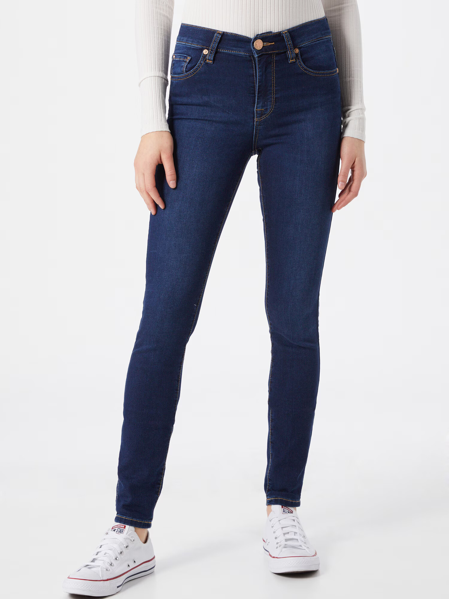 Yellow Blue Denim Jeans 'New Soph' albastru - Pled.ro