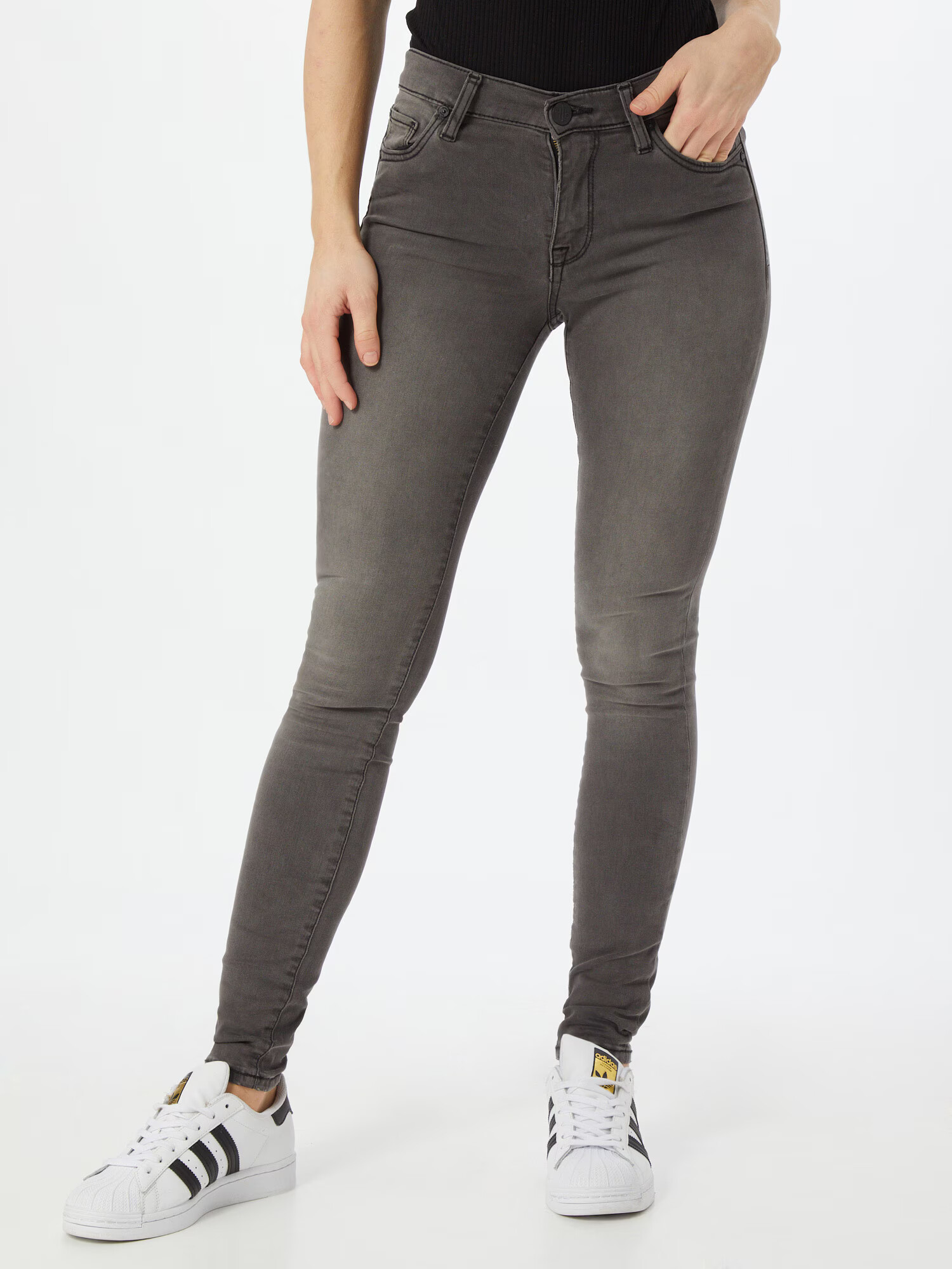 Yellow Blue Denim Jeans 'New Soph' gri denim - Pled.ro