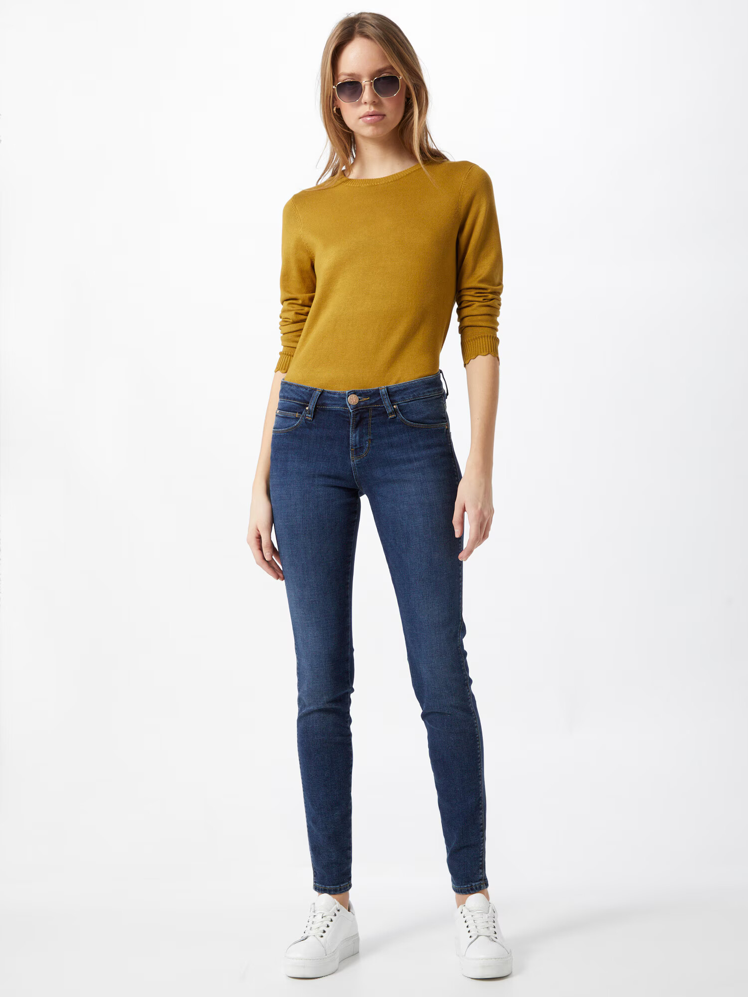 Yellow Blue Denim Jeans 'Yuliya' albastru denim - Pled.ro