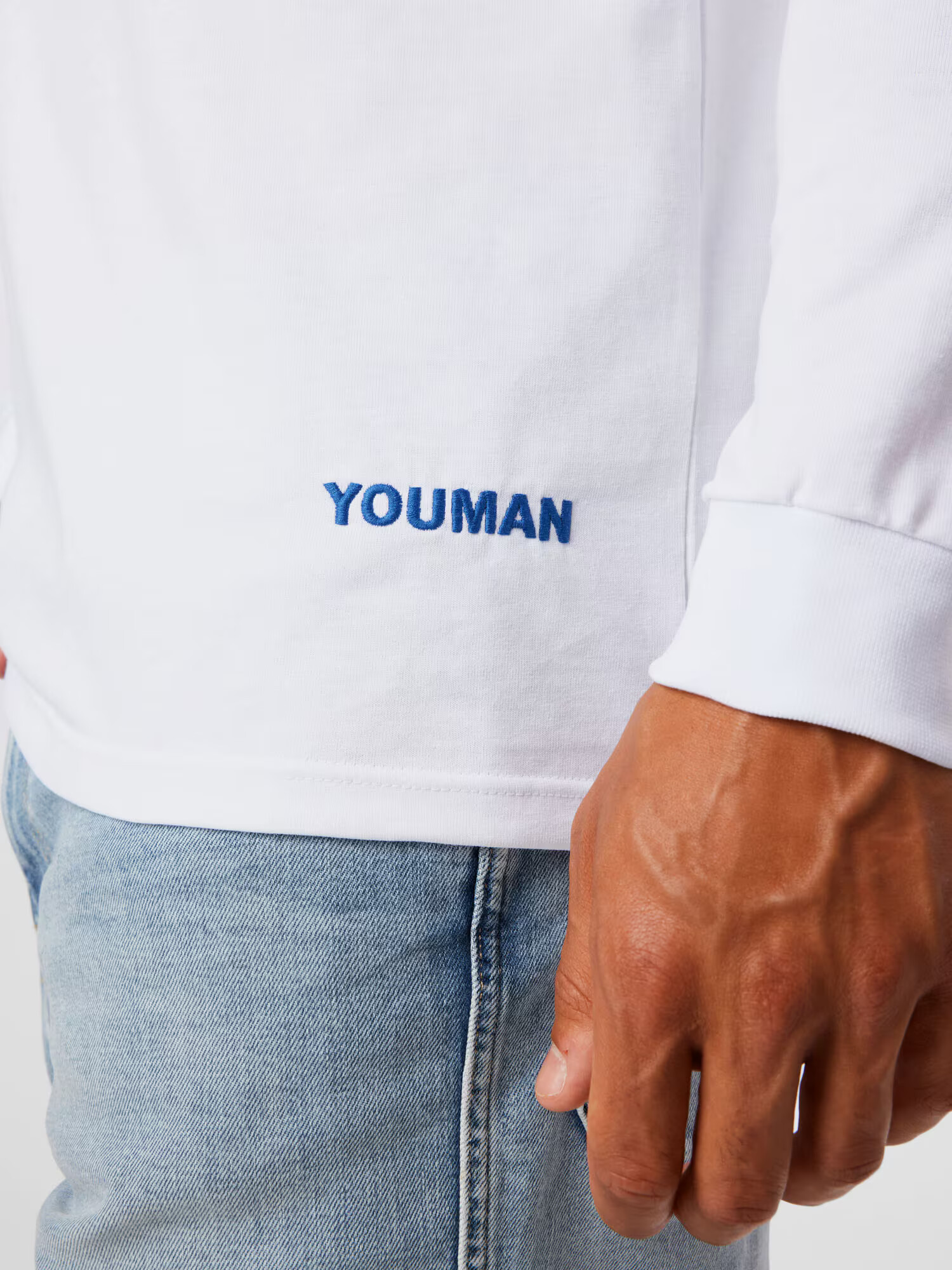 Youman Tricou bleumarin / alb - Pled.ro