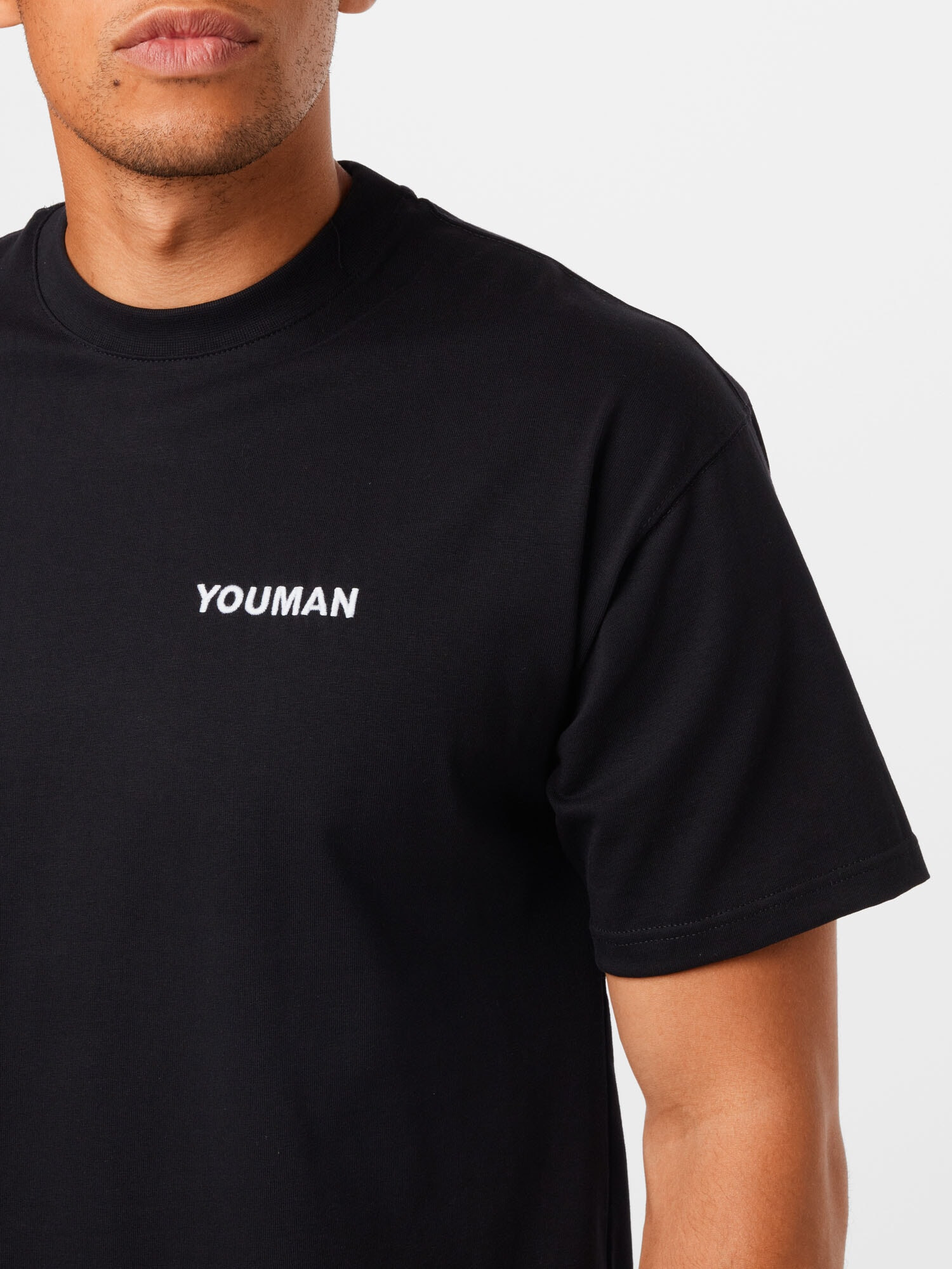 Youman Tricou 'Flemming' negru / alb - Pled.ro