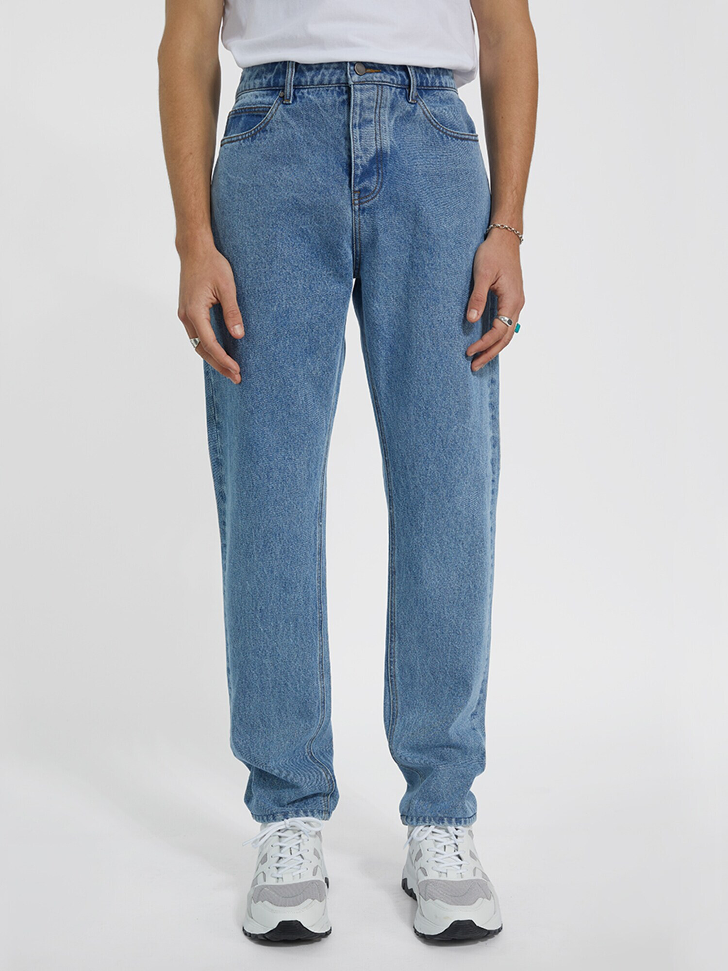 Young Poets Jeans ' Cole 1001' albastru denim - Pled.ro