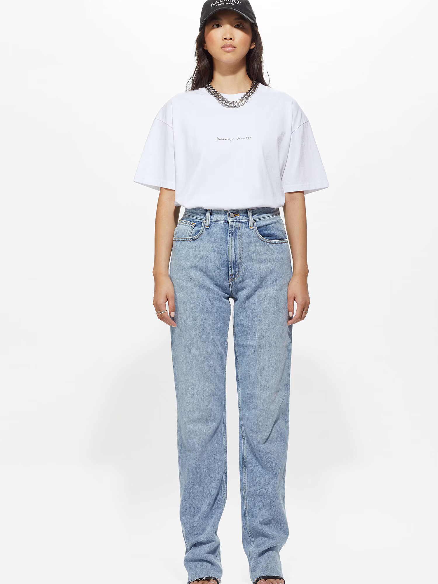 Young Poets Jeans 'Kara' albastru denim - Pled.ro