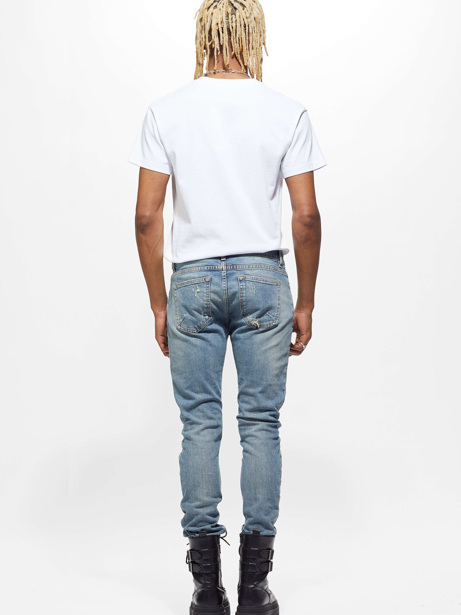 Young Poets Jeans 'Morten' albastru denim - Pled.ro