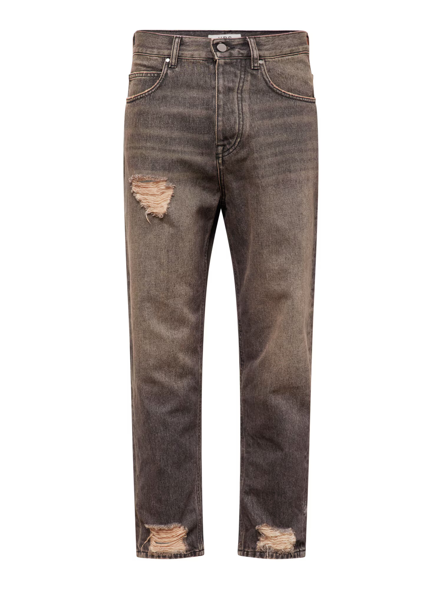 Young Poets Jeans 'TONI' gri denim / portocaliu - Pled.ro