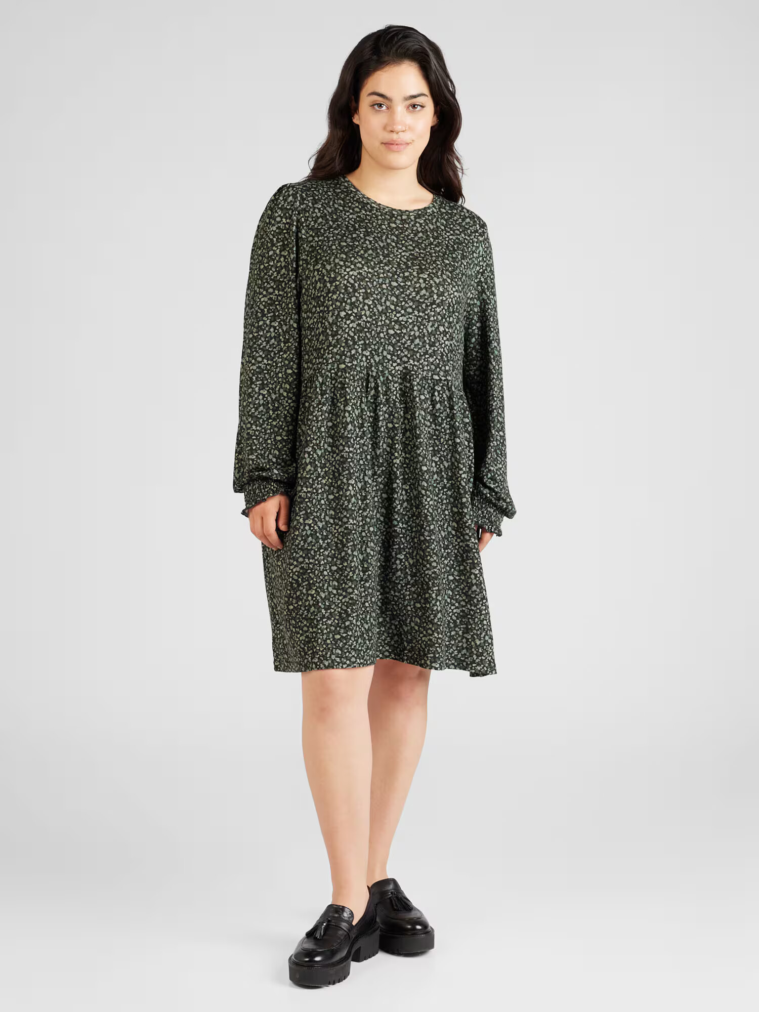 Z-One Rochie 'Josie' bej / albastru noapte / verde / verde deschis - Pled.ro