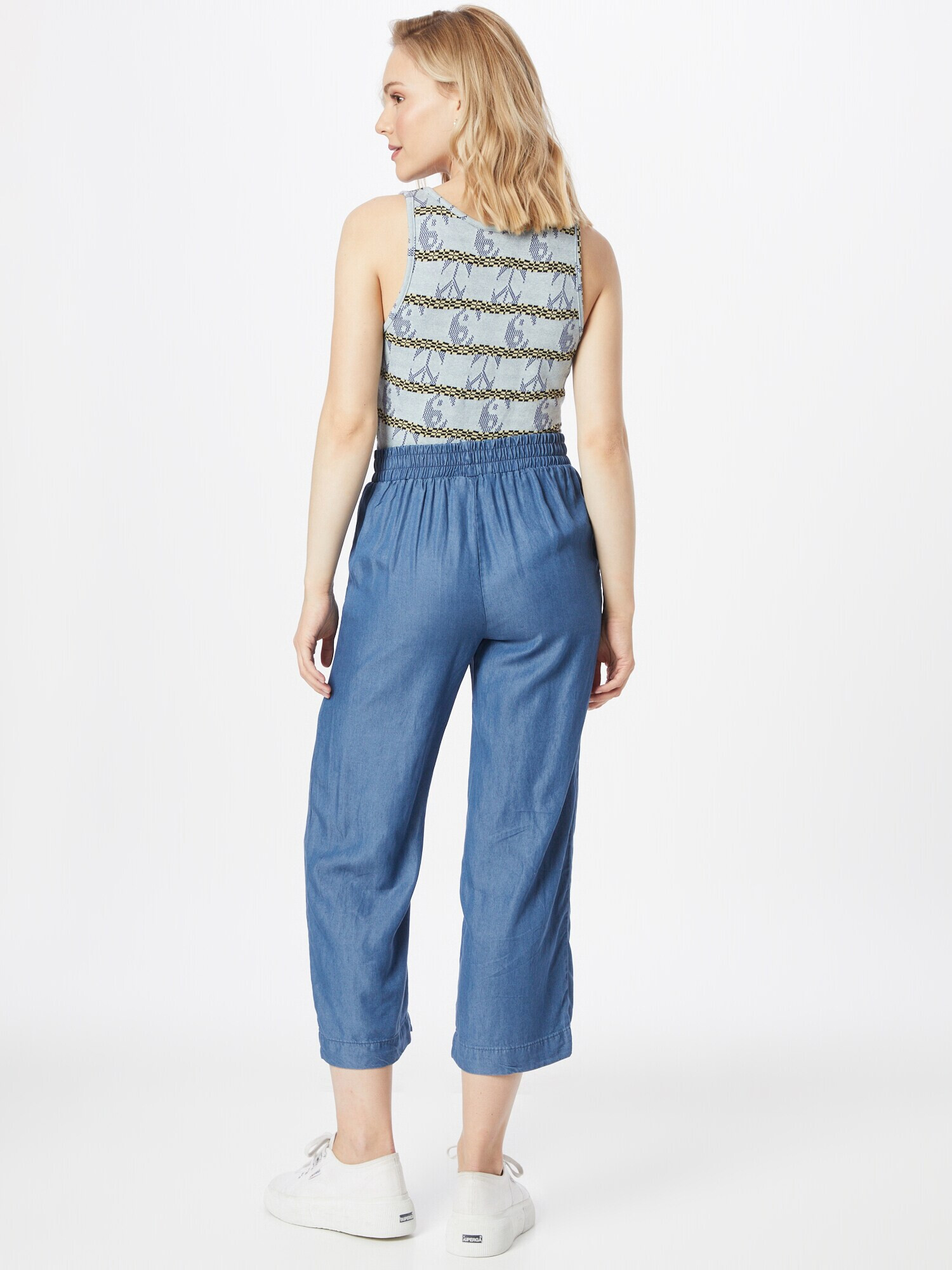 ZABAIONE Pantaloni 'Deliah' albastru denim - Pled.ro