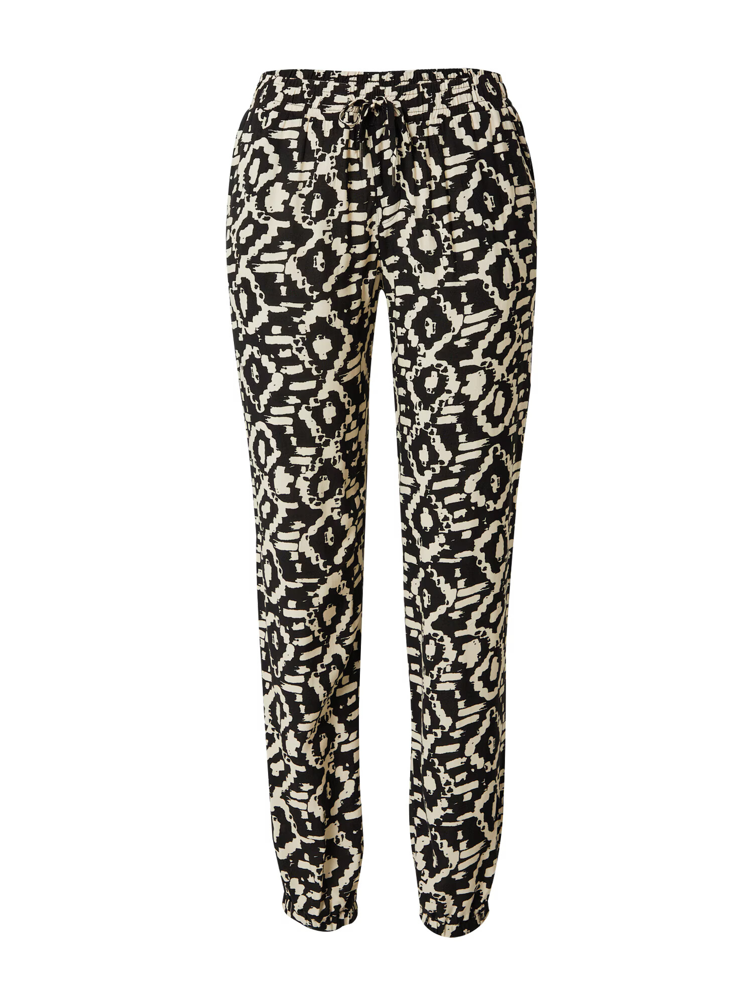 ZABAIONE Pantaloni 'Mary' bej / gri / negru - Pled.ro