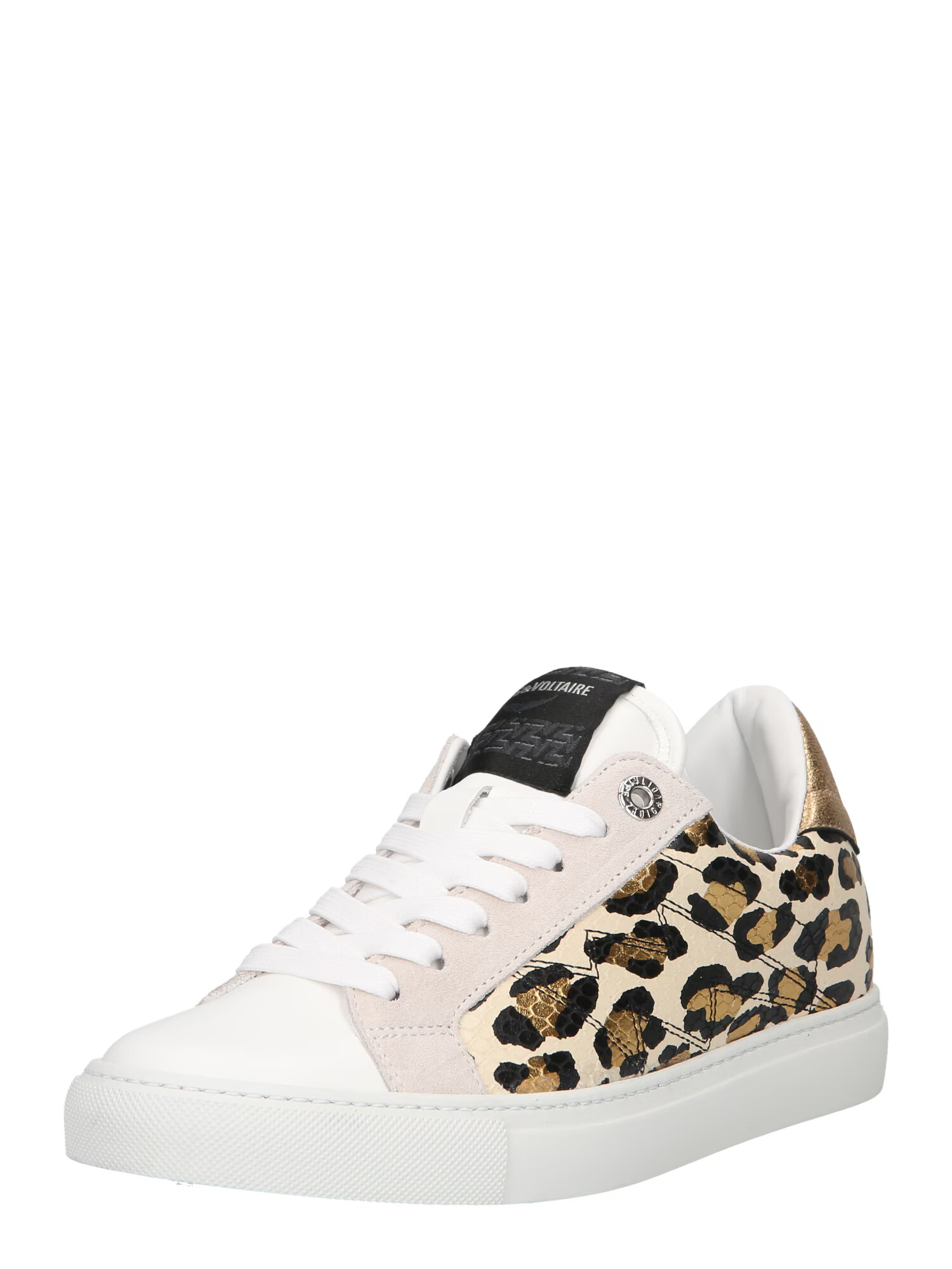 Zadig & Voltaire Sneaker low bej / auriu / negru / alb - Pled.ro