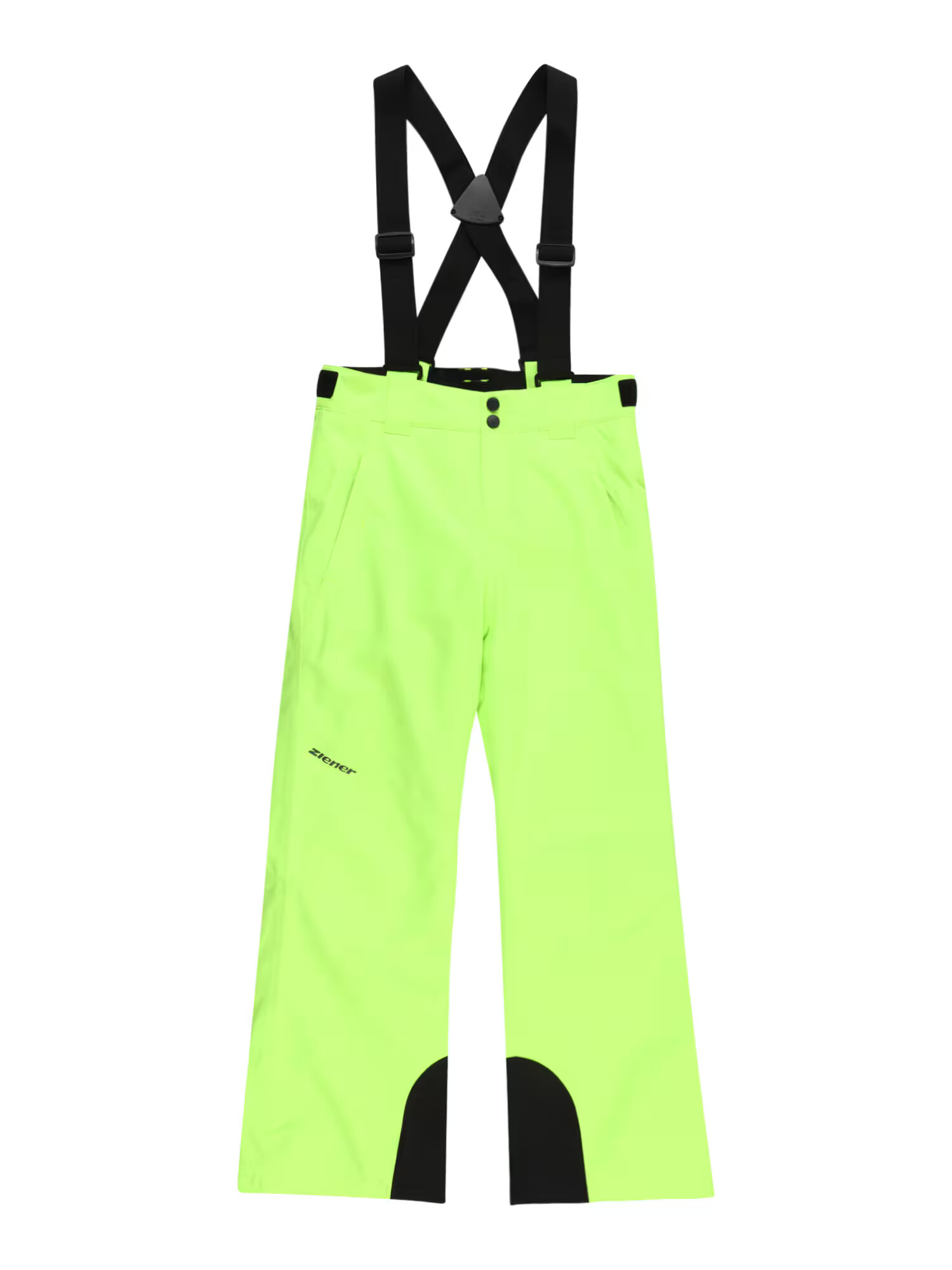 ZIENER Pantaloni sport 'ARISU' galben neon / negru - Pled.ro