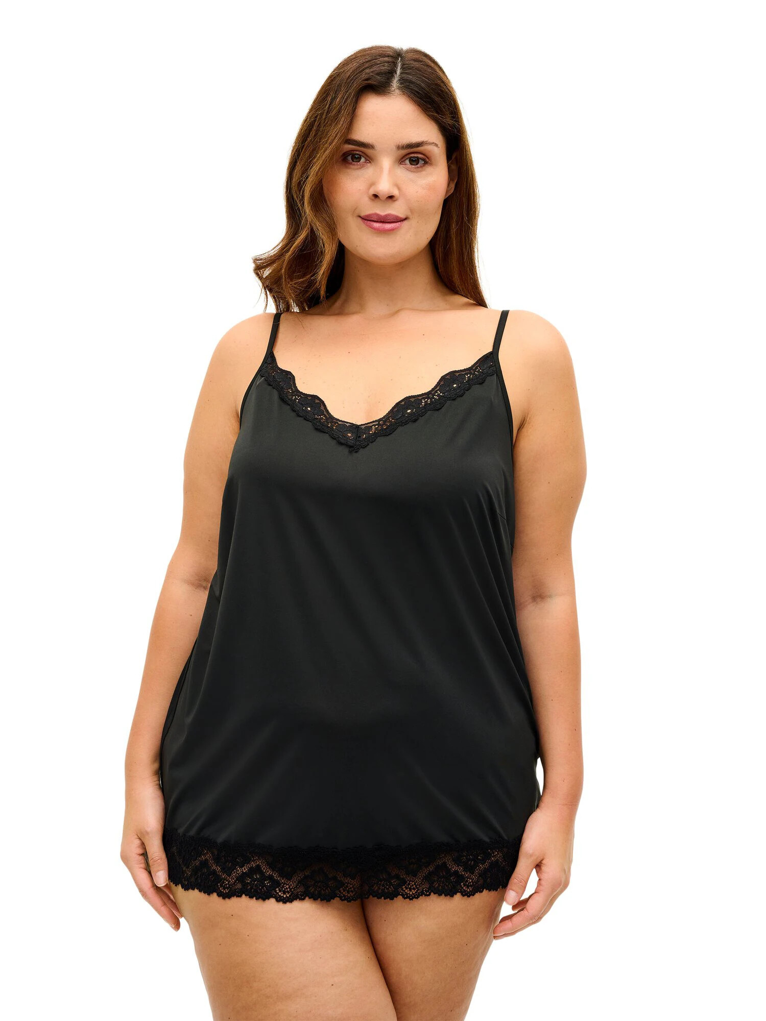 Zizzi Lenjerie sexy 'DESTINY' negru - Pled.ro