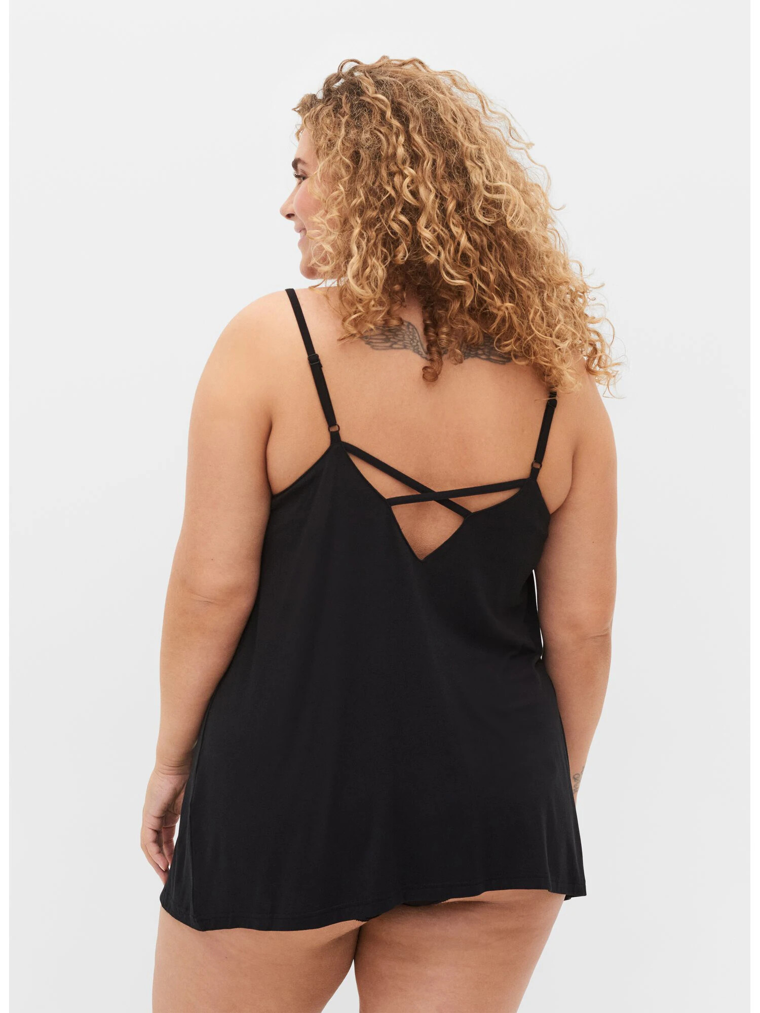 Zizzi Lenjerie sexy 'MDELICATE' negru - Pled.ro