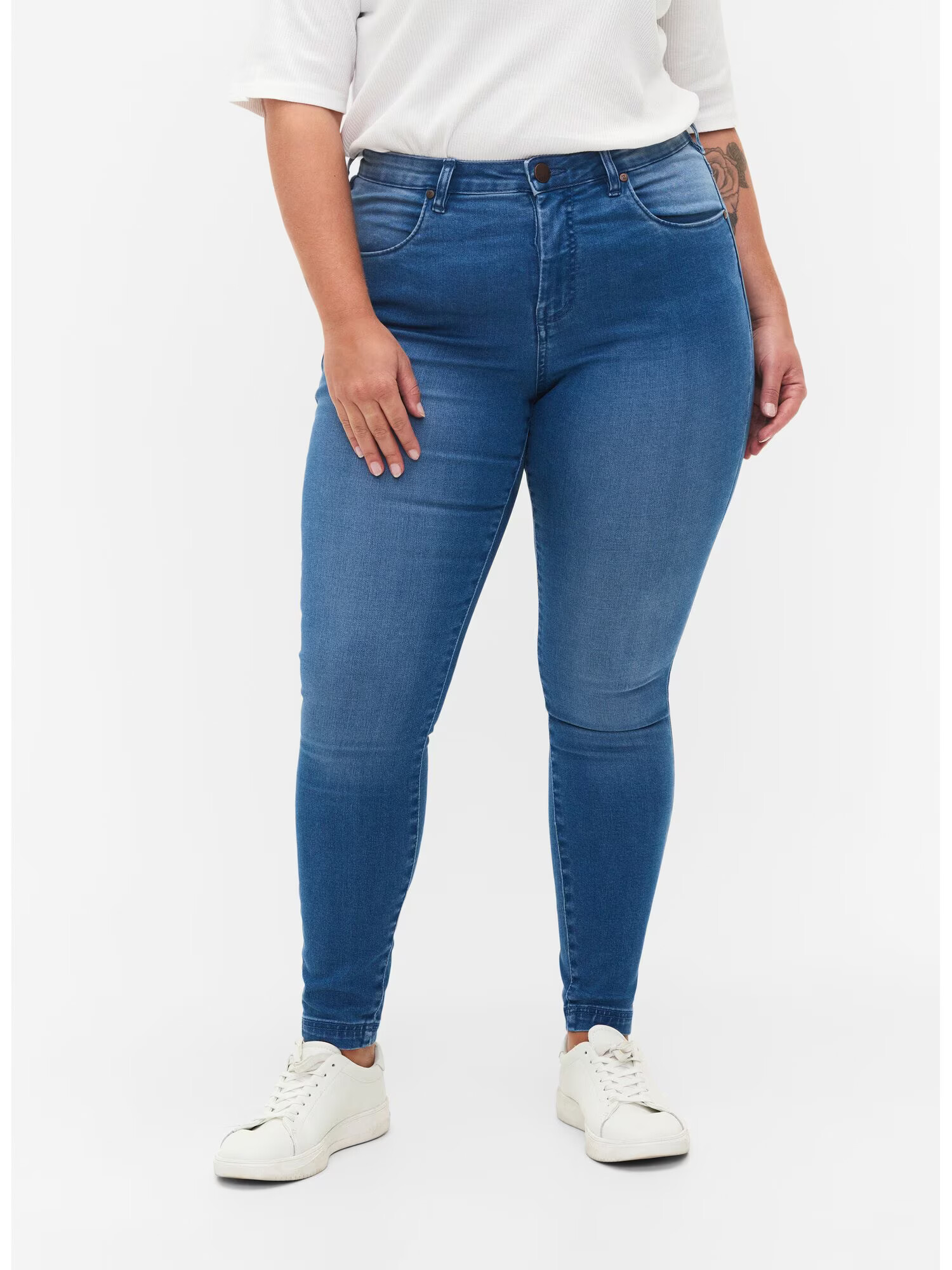 Zizzi Jeans 'Amy' albastru deschis - Pled.ro