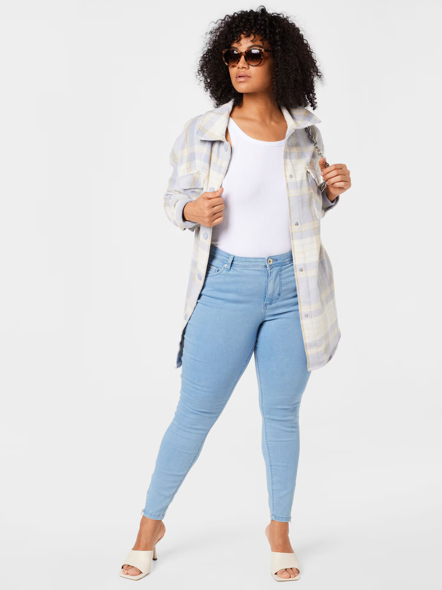 Zizzi Jeans 'Amy' albastru deschis - Pled.ro