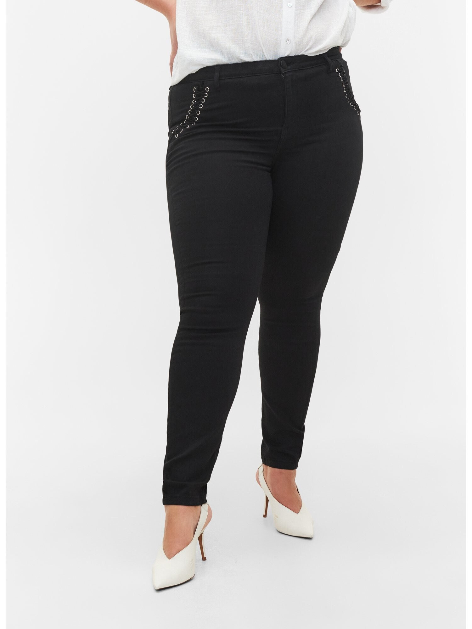 Zizzi Jeans 'Amy' negru - Pled.ro