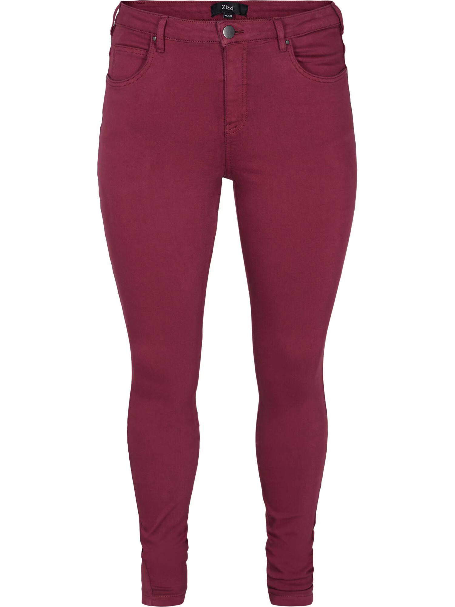 Zizzi Jeans 'Amy' roșu burgundy - Pled.ro