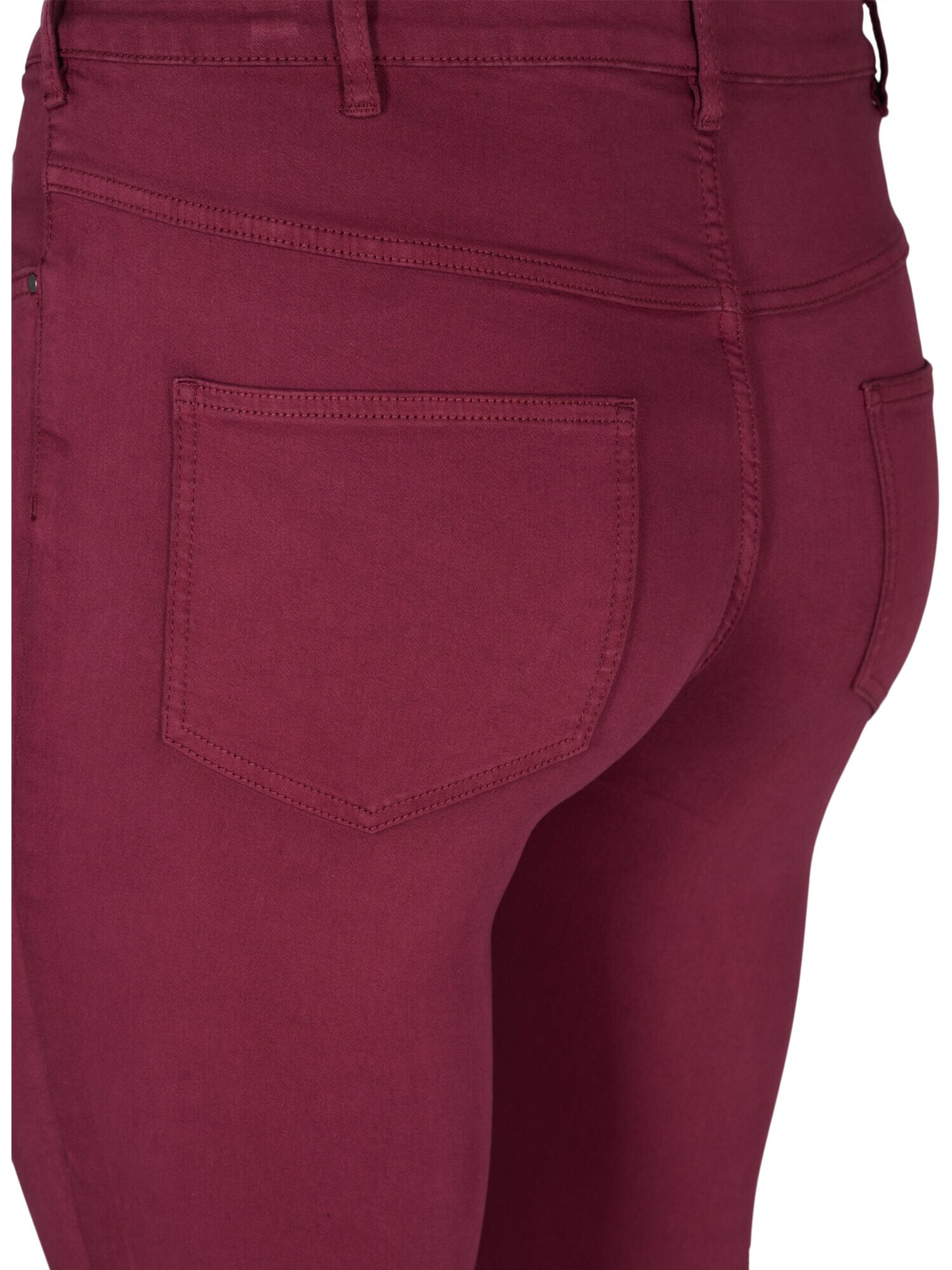 Zizzi Jeans 'Amy' roșu burgundy - Pled.ro