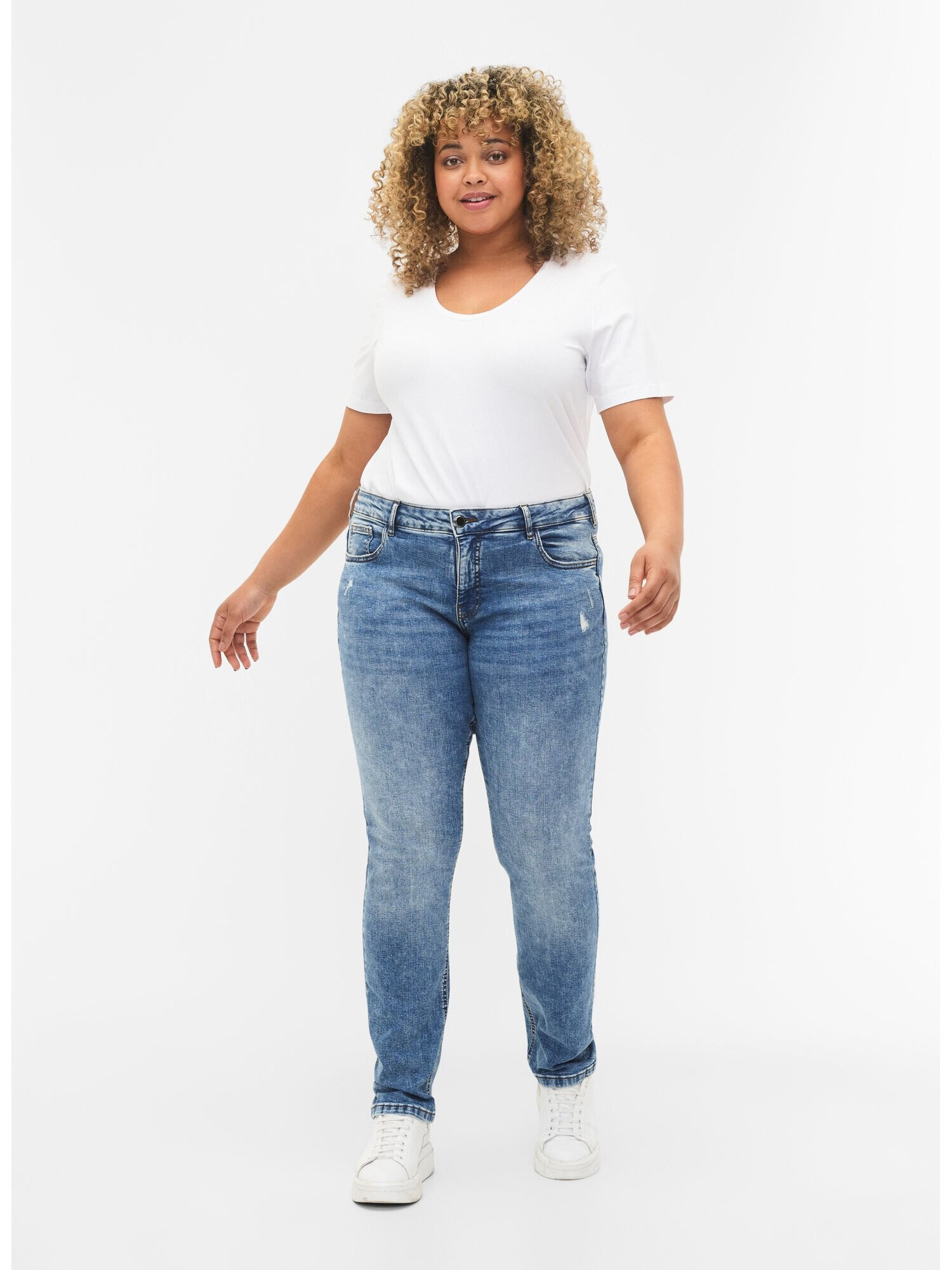 Zizzi Jeans 'Emily' albastru denim - Pled.ro