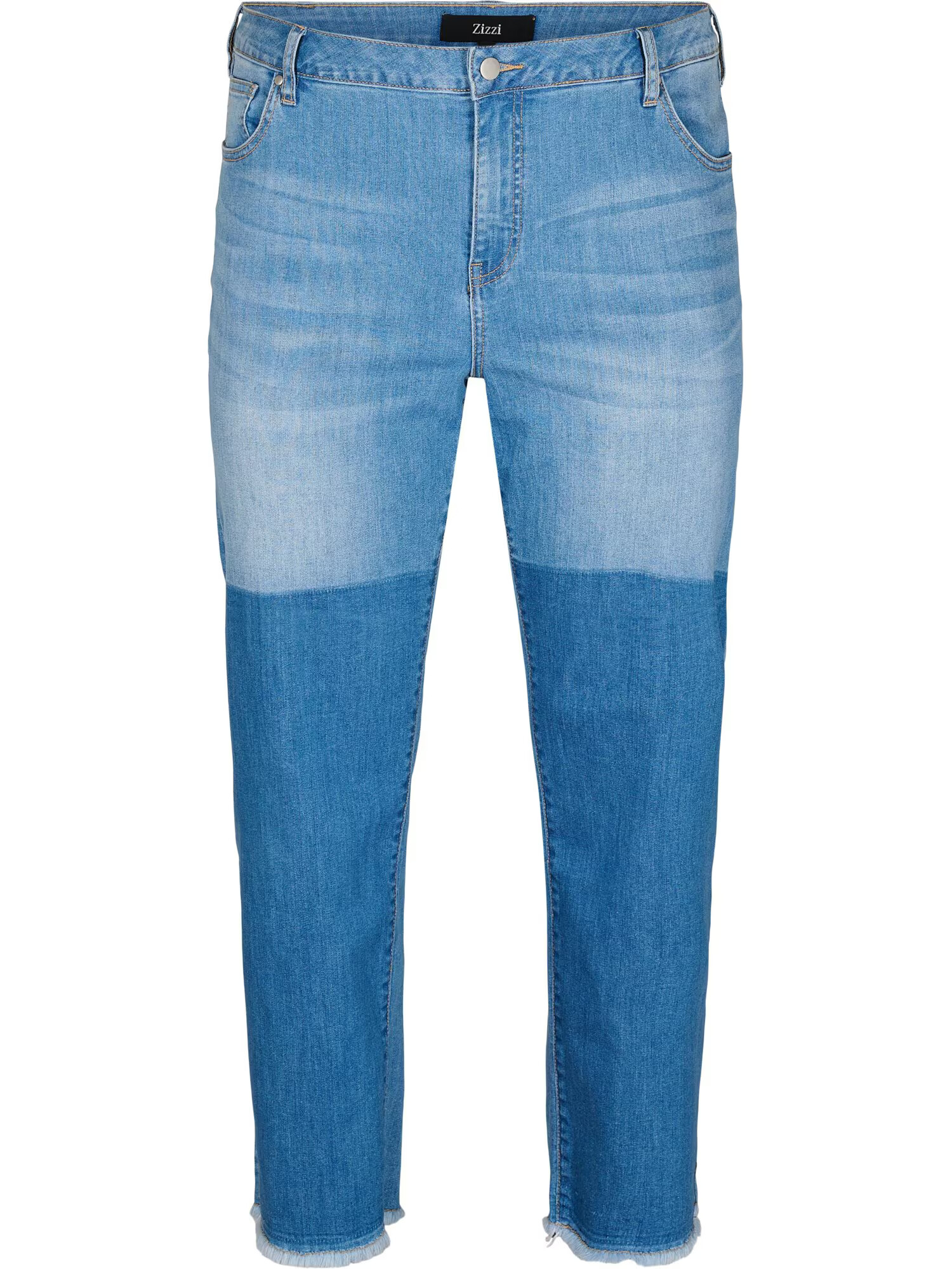 Zizzi Jeans 'STRAIGHT' albastru denim - Pled.ro