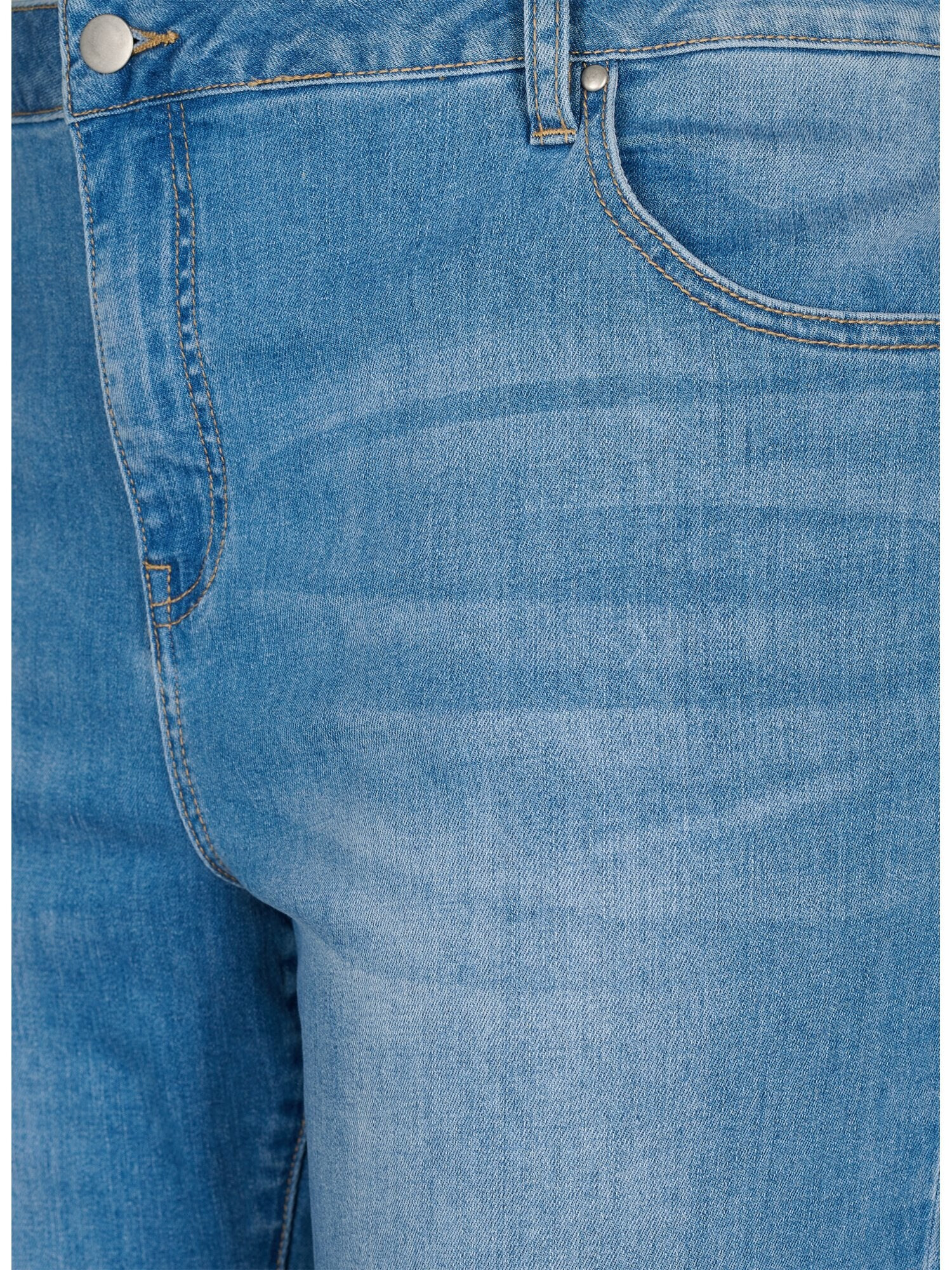 Zizzi Jeans 'STRAIGHT' albastru denim - Pled.ro