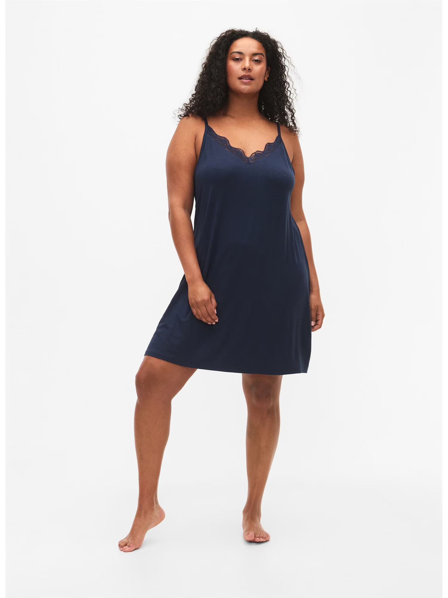 Zizzi Lenjerie sexy 'LACE' bleumarin - Pled.ro