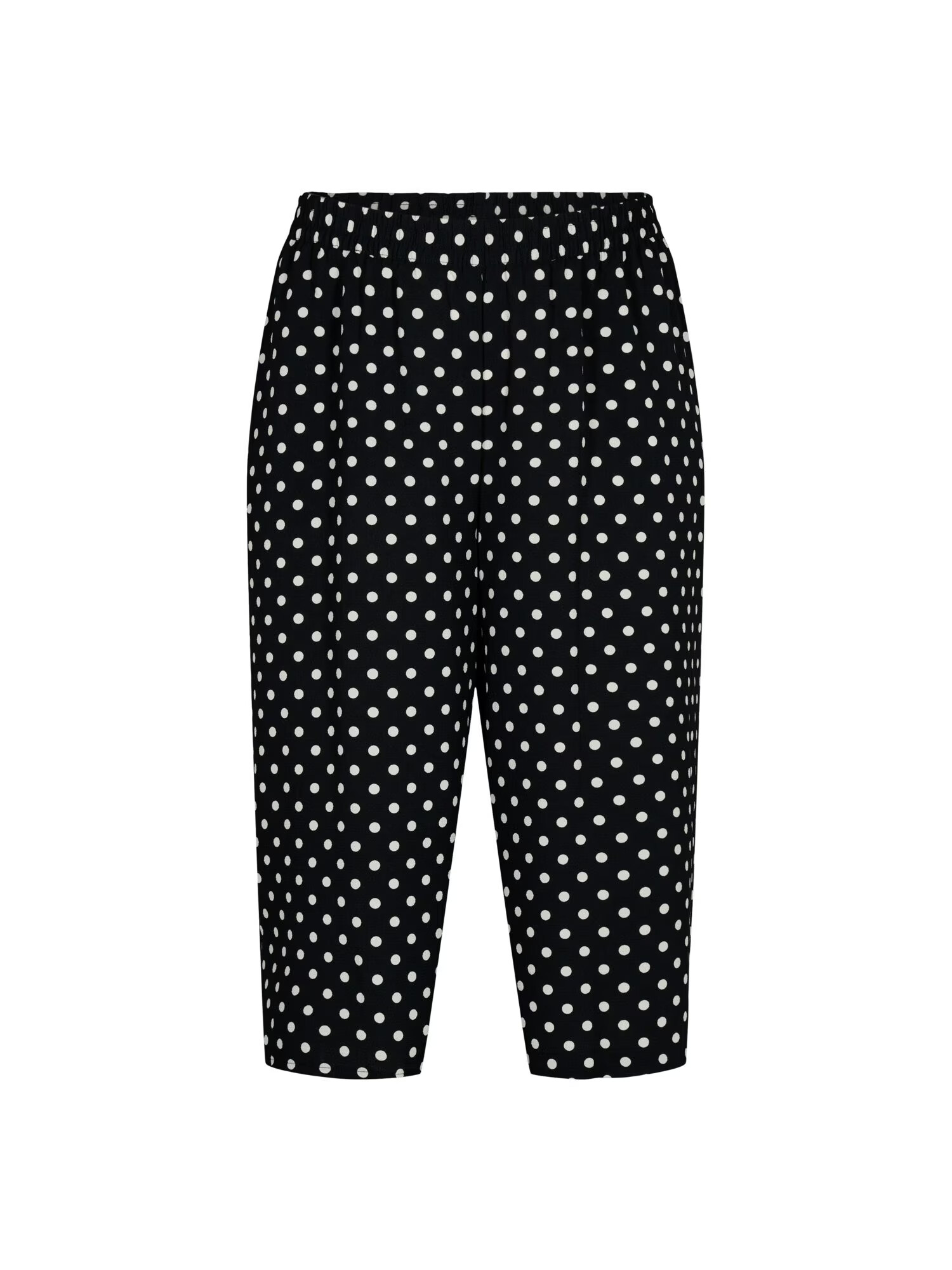 Zizzi Pantaloni 'CAANNI' negru / alb - Pled.ro