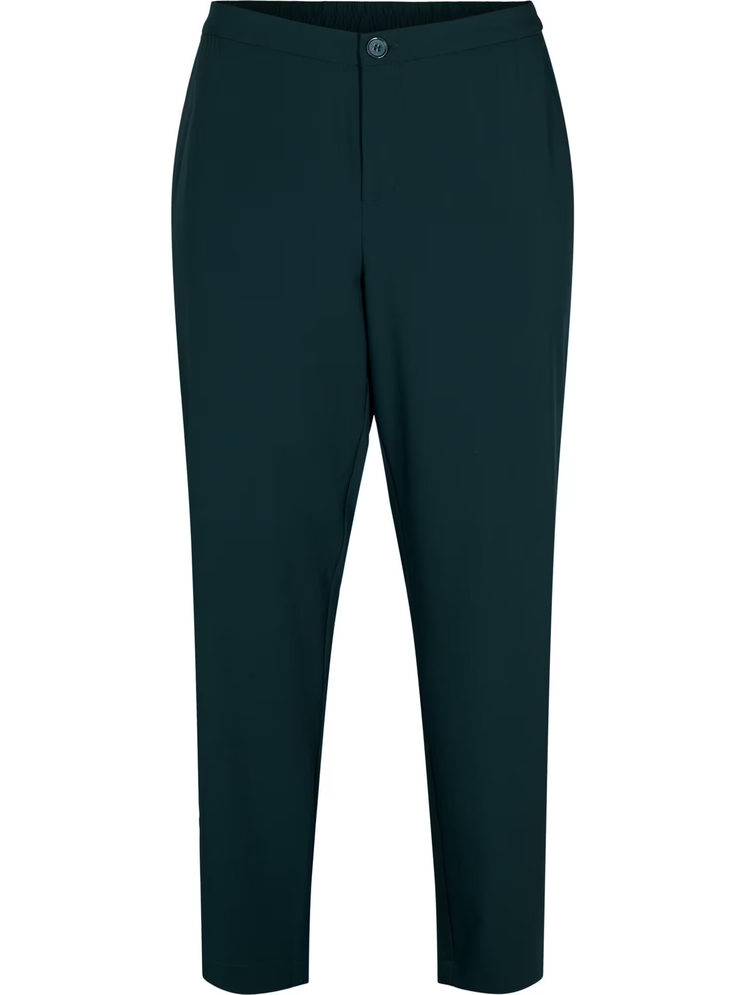 Zizzi Pantaloni eleganți 'Mhaley' verde închis - Pled.ro