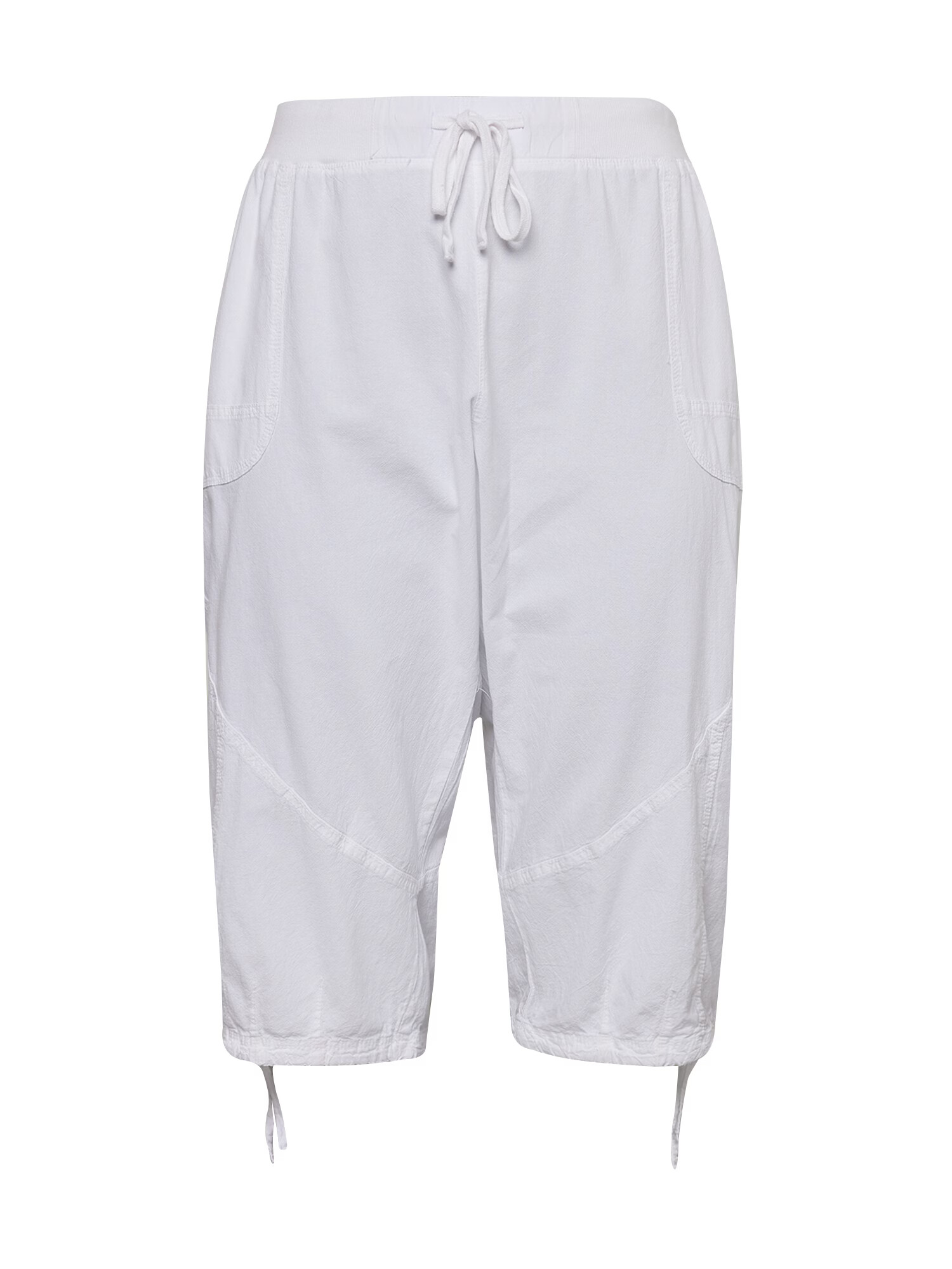 Zizzi Pantaloni 'JEASY' alb - Pled.ro