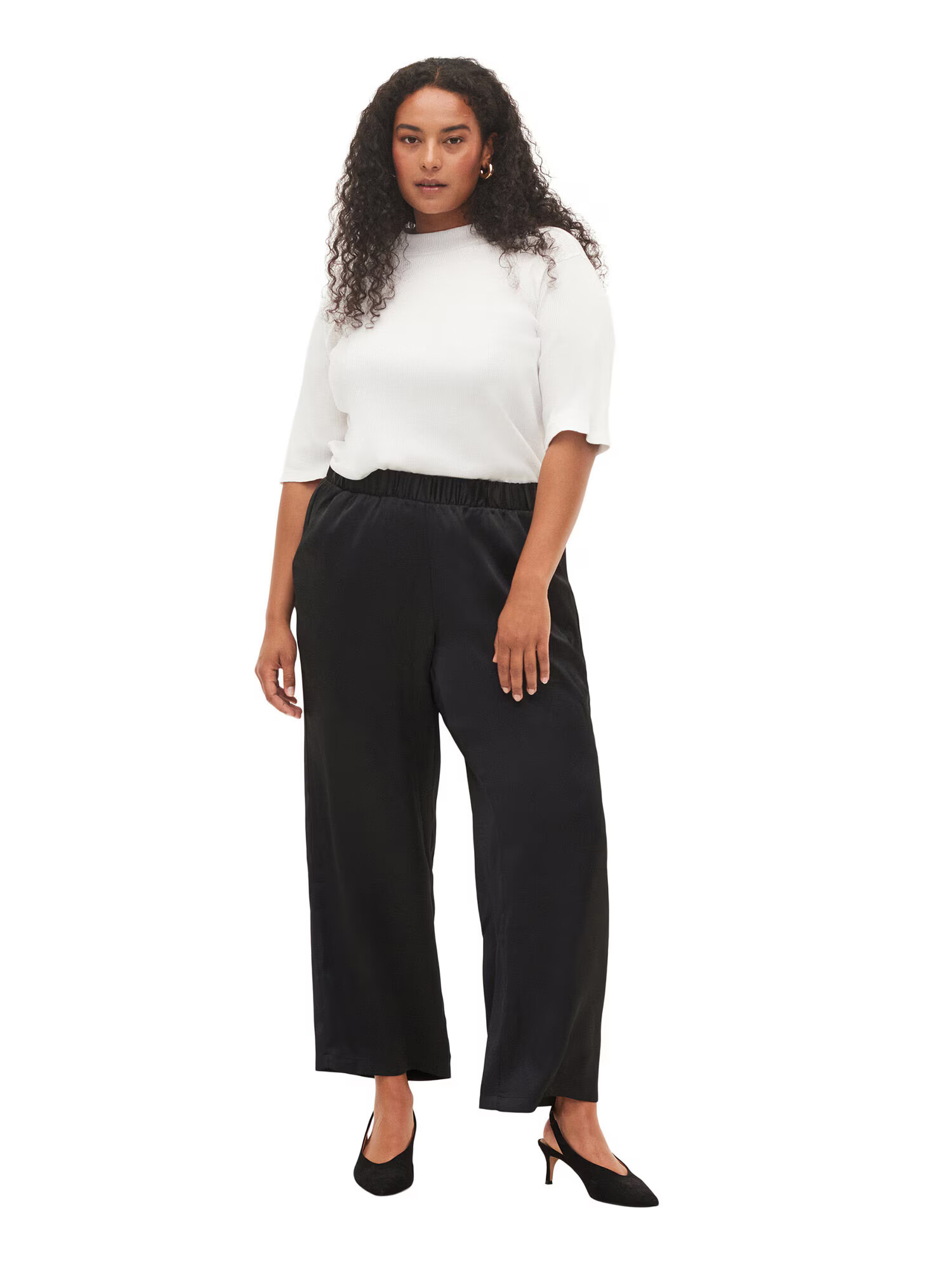 Zizzi Pantaloni 'KIYA' negru - Pled.ro