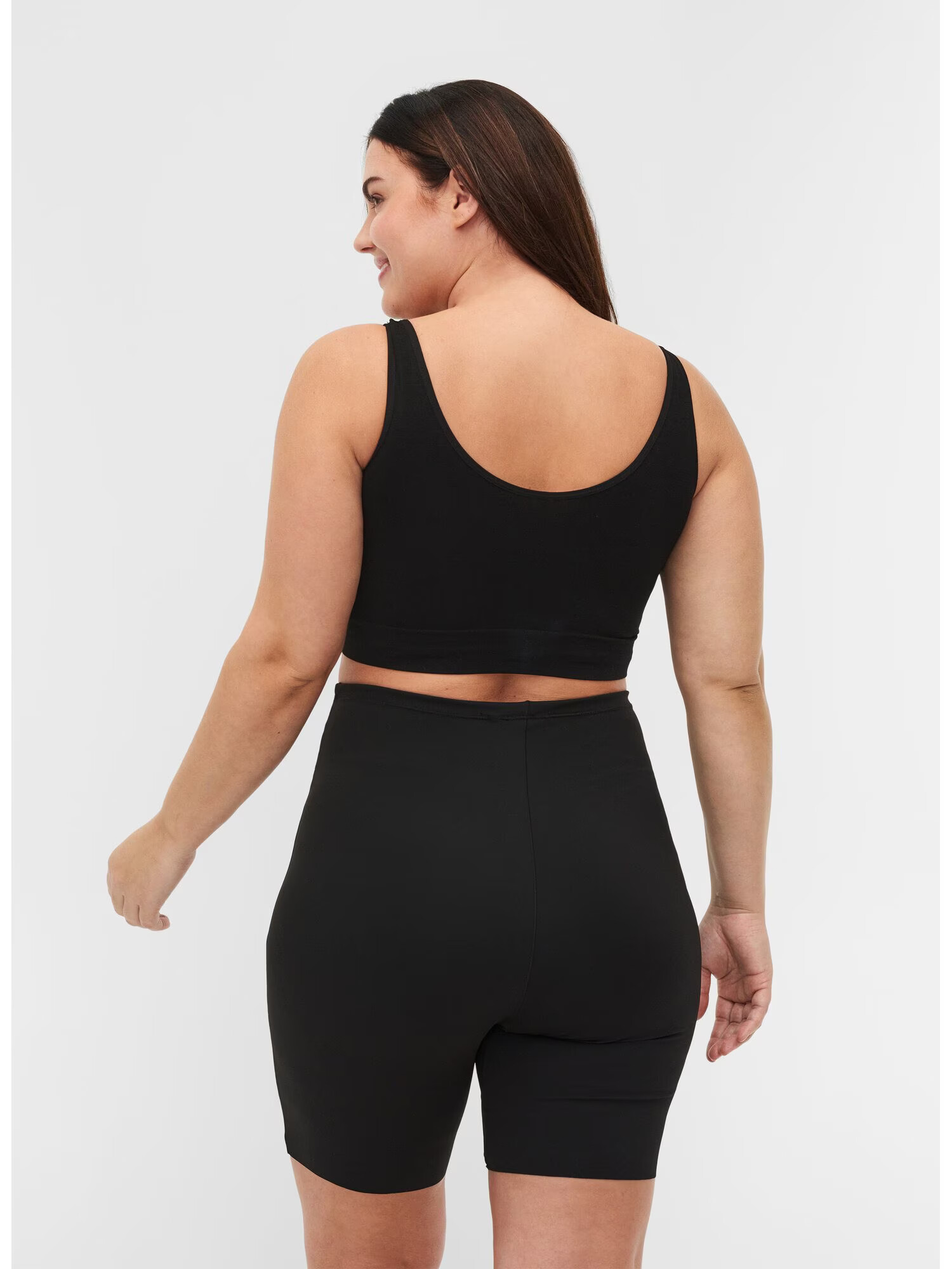 Zizzi Pantaloni modelatori negru - Pled.ro