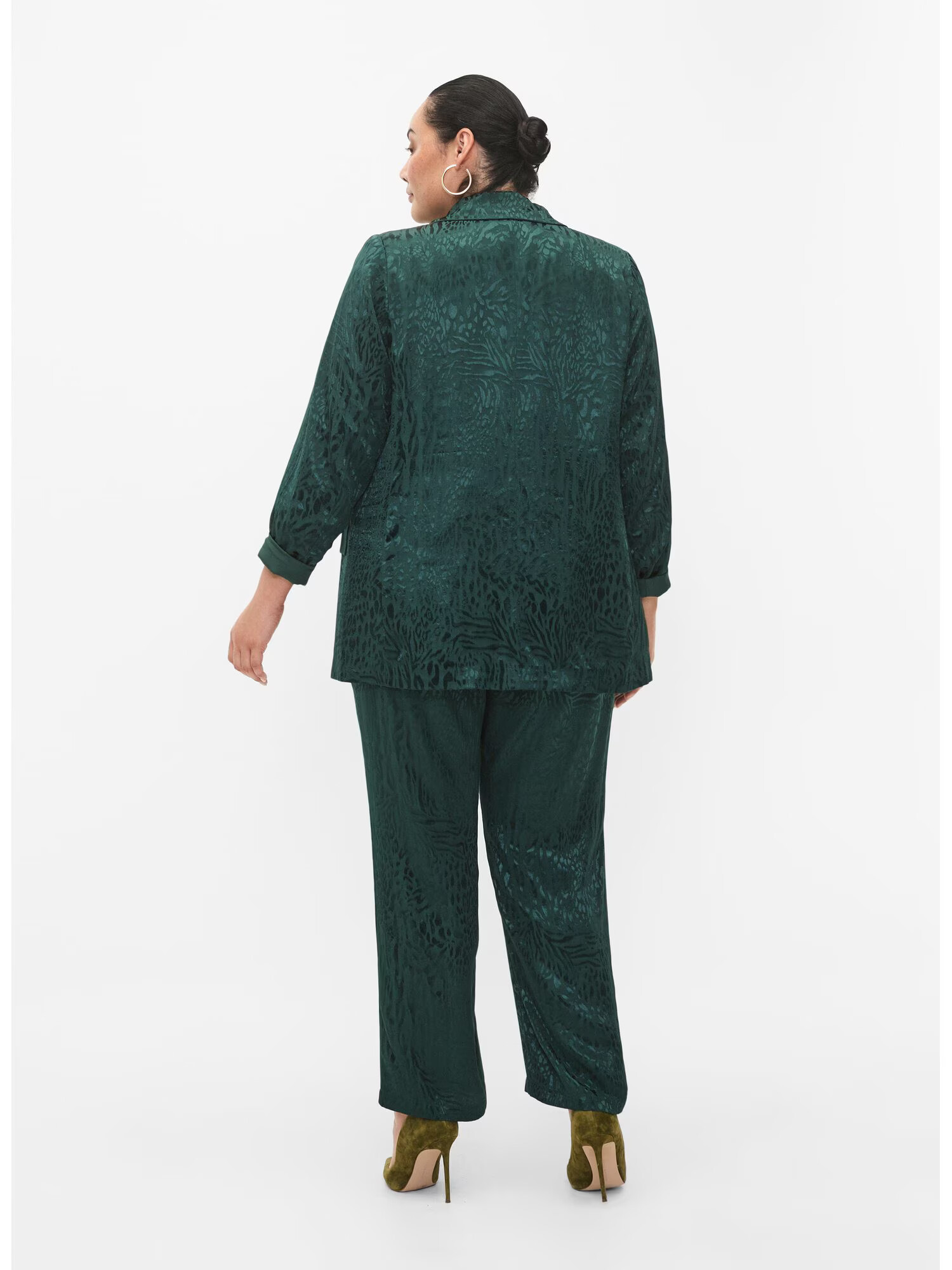 Zizzi Pantaloni 'Mria' verde - Pled.ro