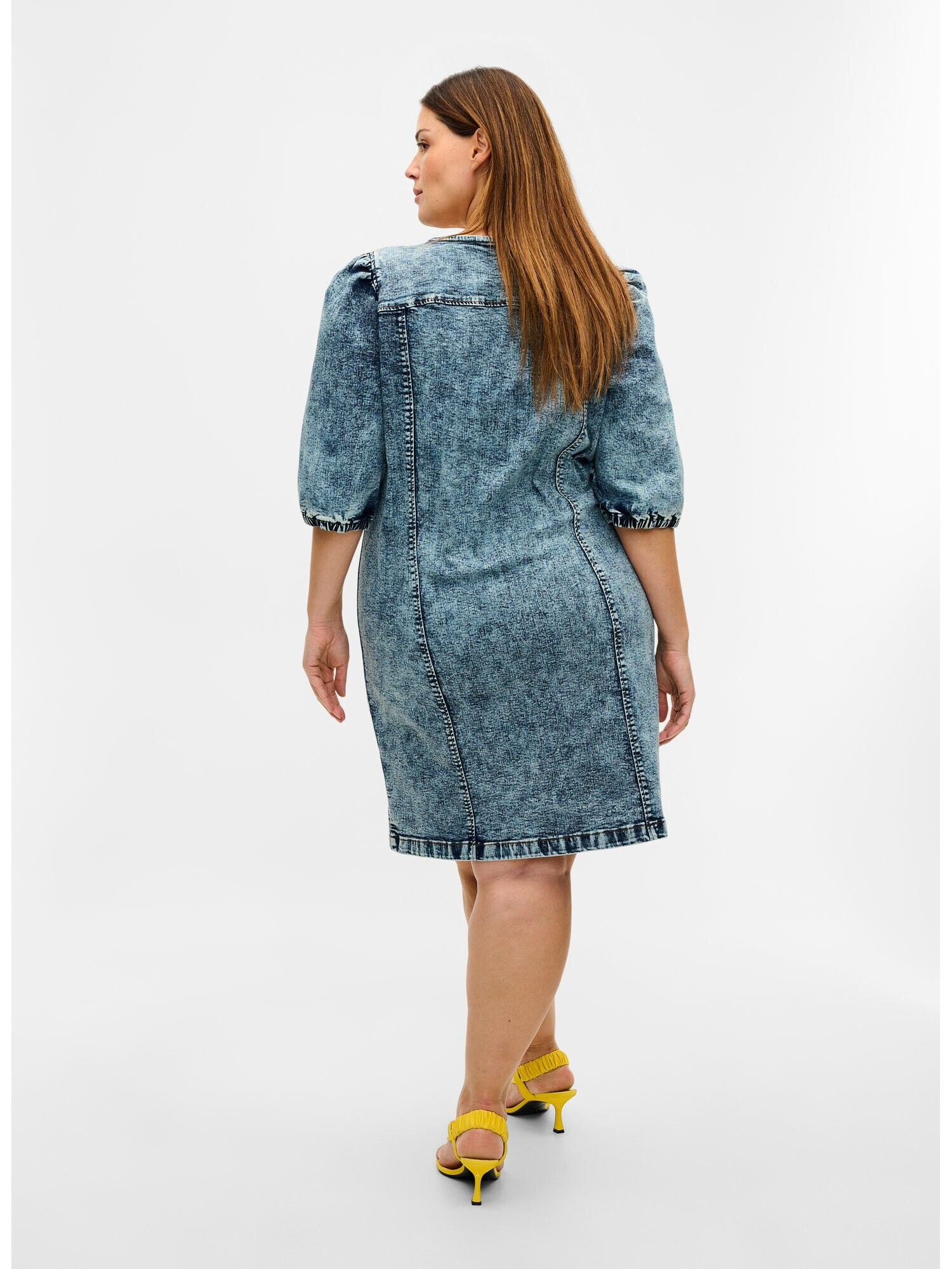 Zizzi Rochie albastru denim - Pled.ro