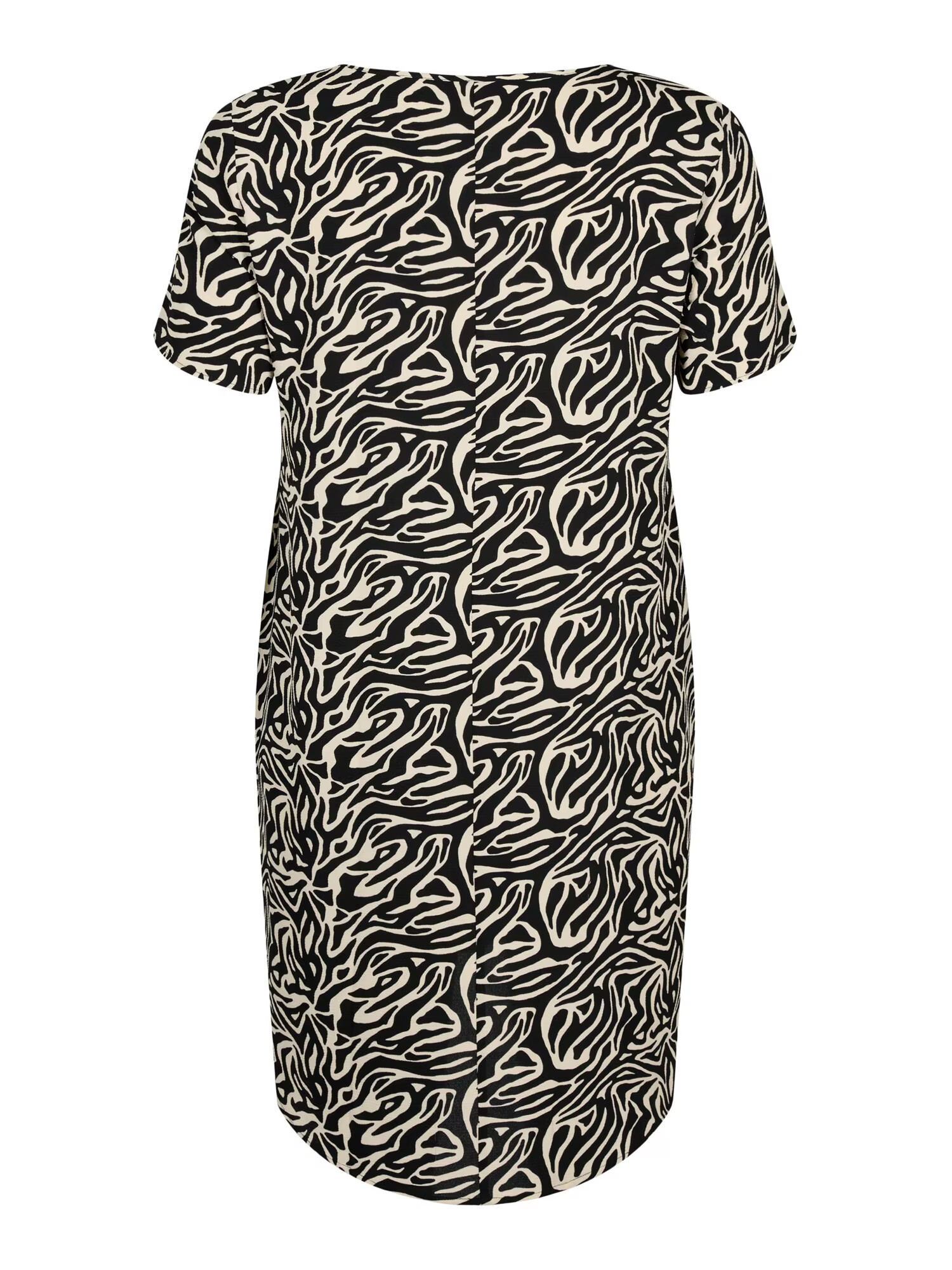 Zizzi Rochie 'ANNI' bej / negru - Pled.ro