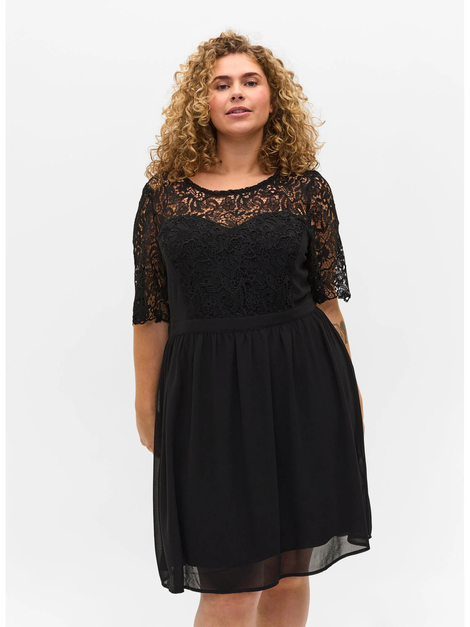 Zizzi Rochie de cocktail negru - Pled.ro