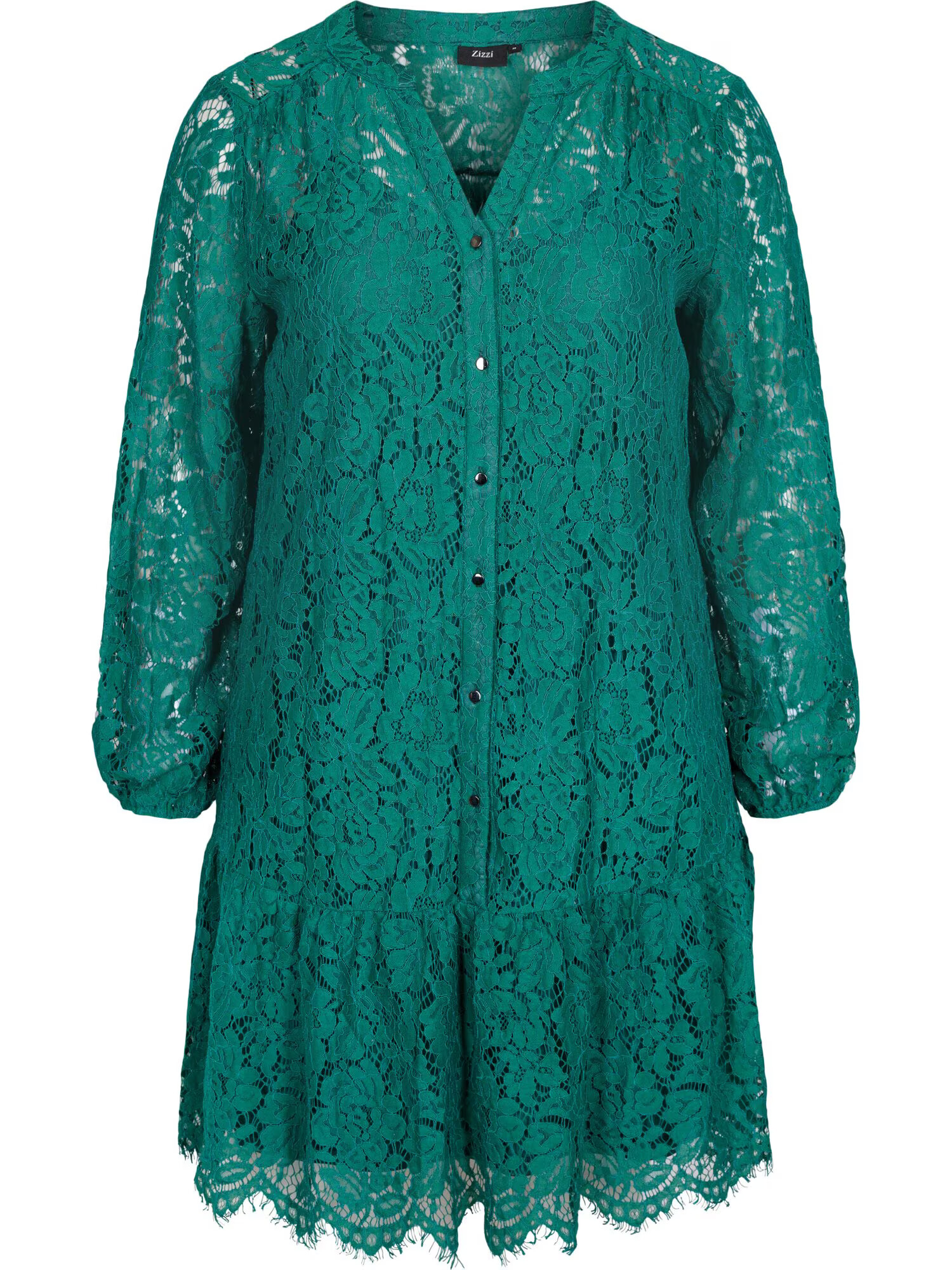 Zizzi Rochie de cocktail 'Xstacy' verde - Pled.ro