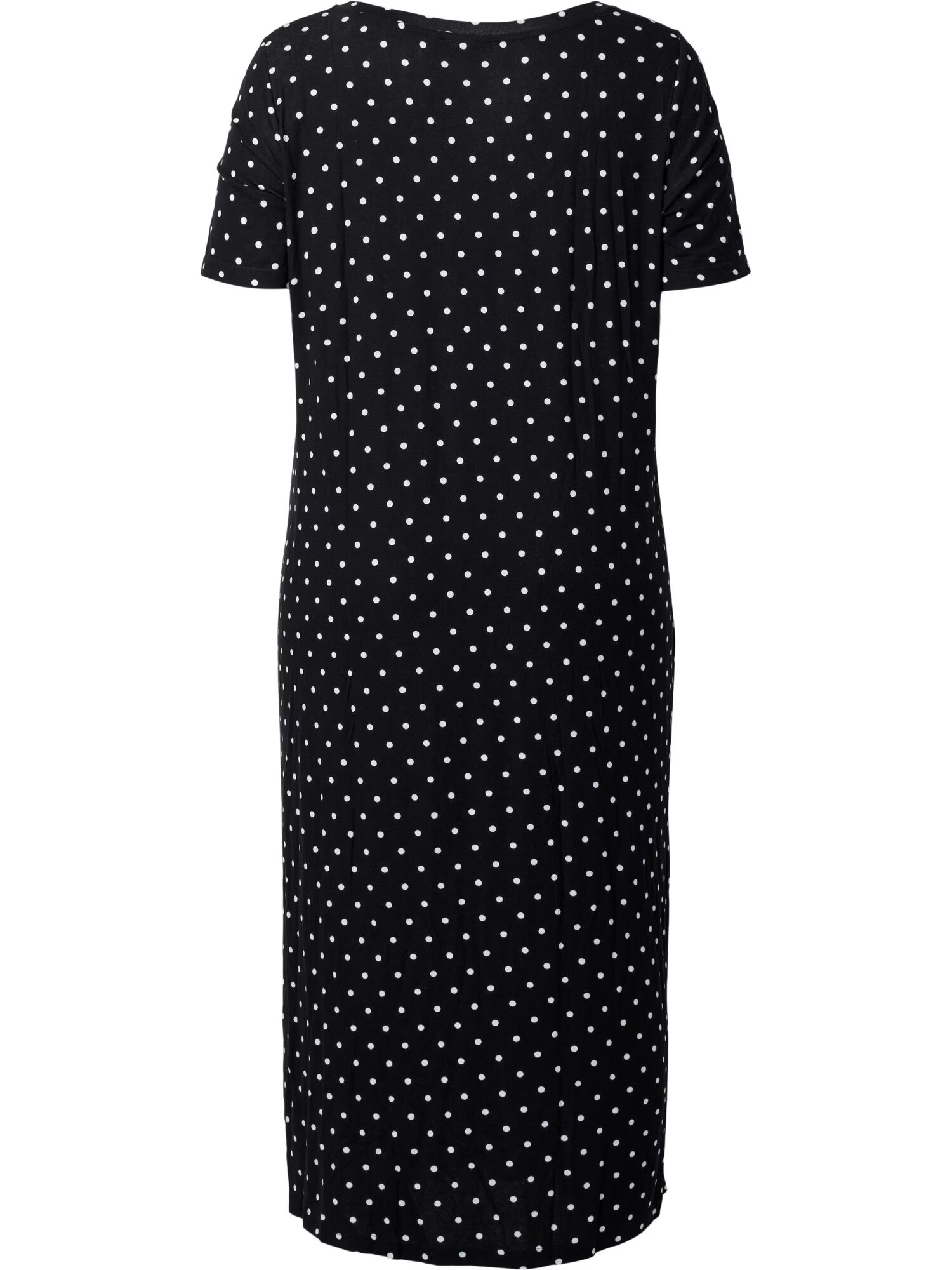 Zizzi Rochie 'Freja' negru / alb - Pled.ro