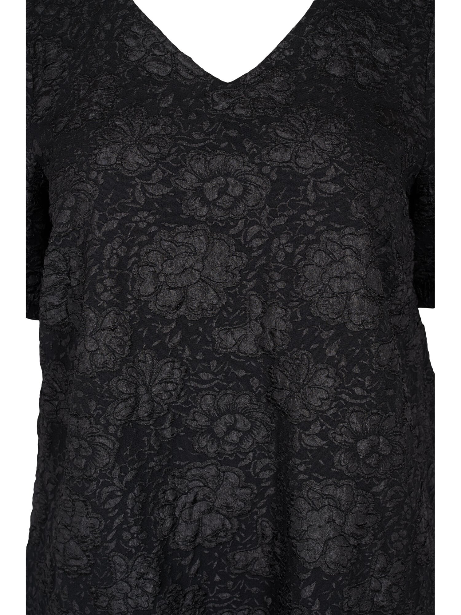 Zizzi Rochie 'Liza' gri metalic / negru - Pled.ro