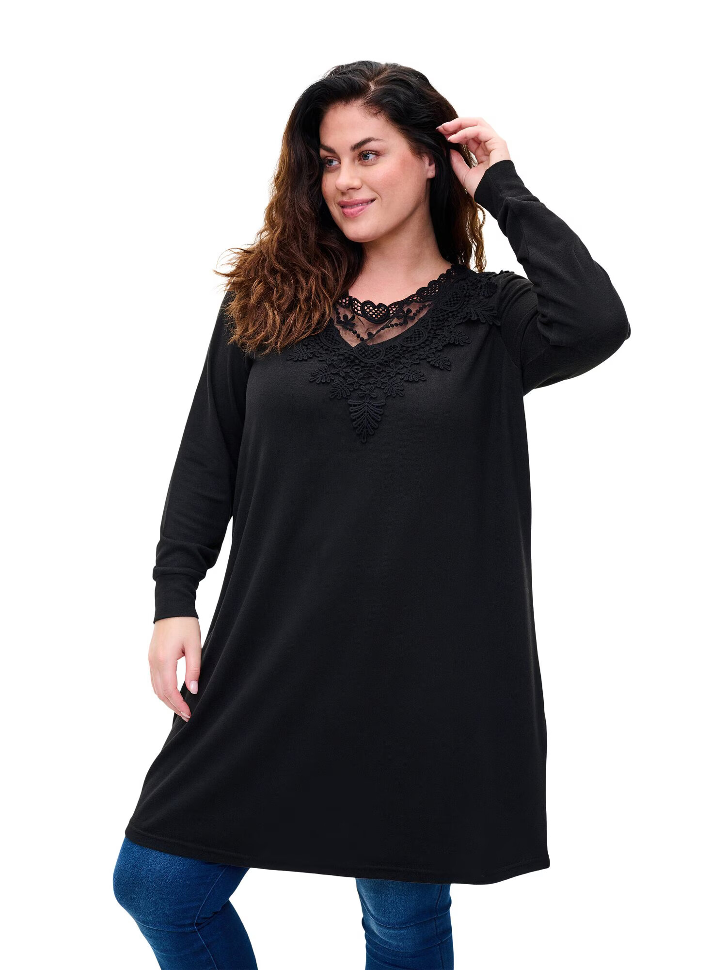 Zizzi Rochie 'Lucca' negru - Pled.ro