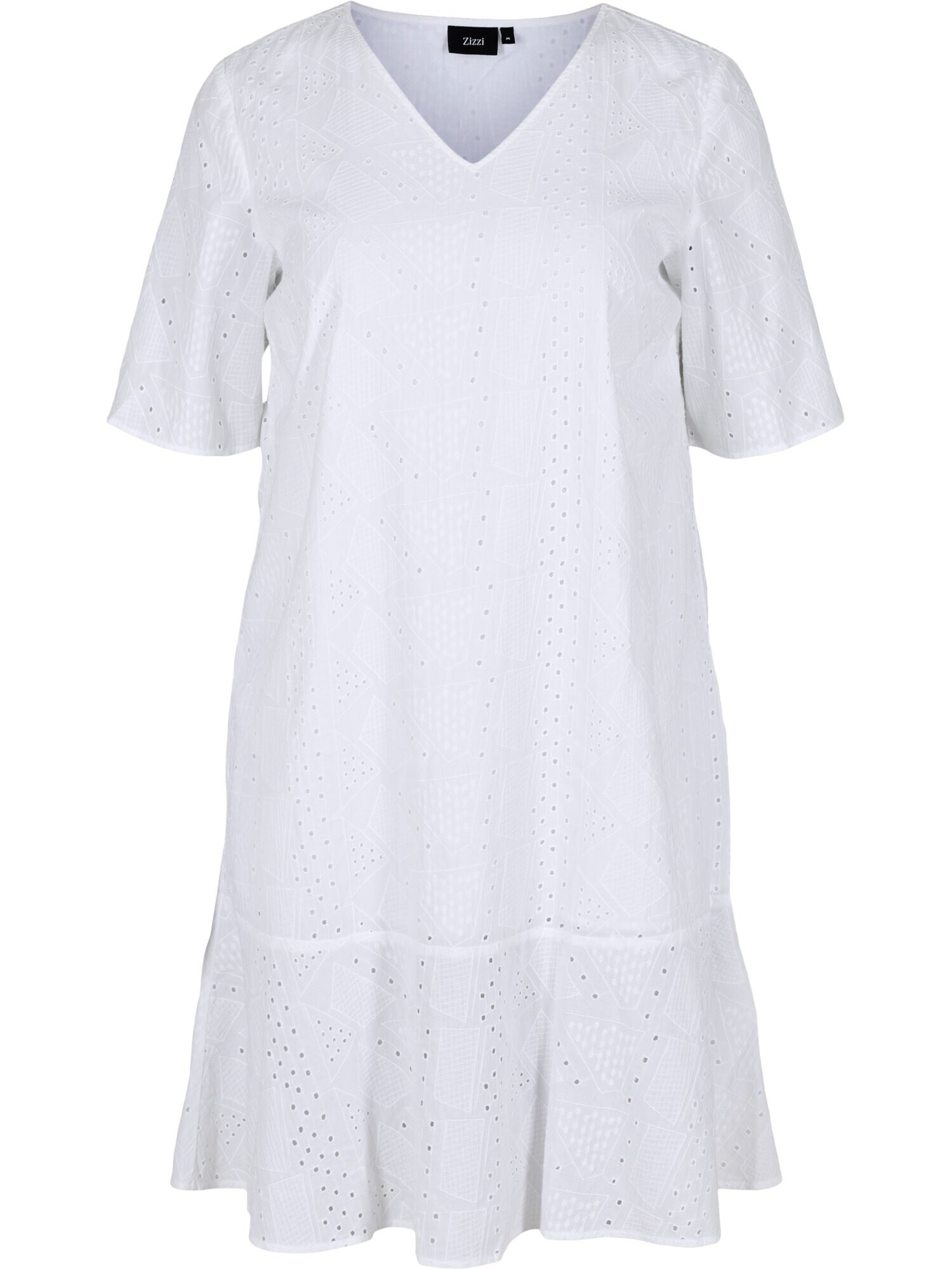 Zizzi Rochie 'Mgunda' alb - Pled.ro