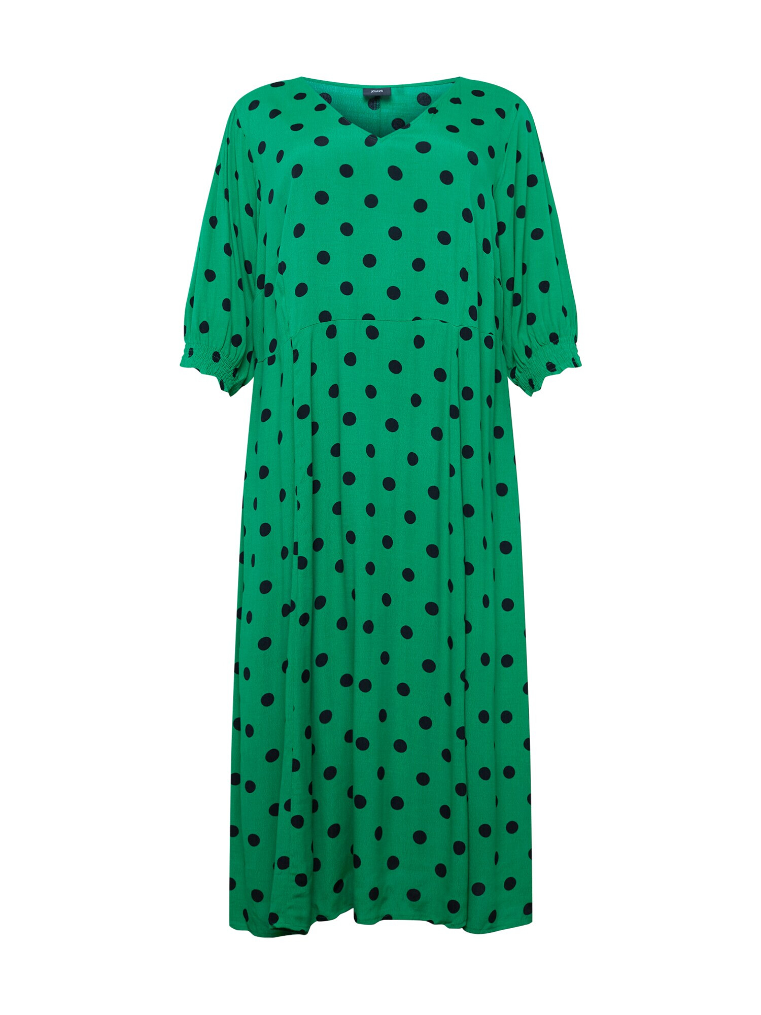 Zizzi Rochie 'MIRINA' verde / negru - Pled.ro