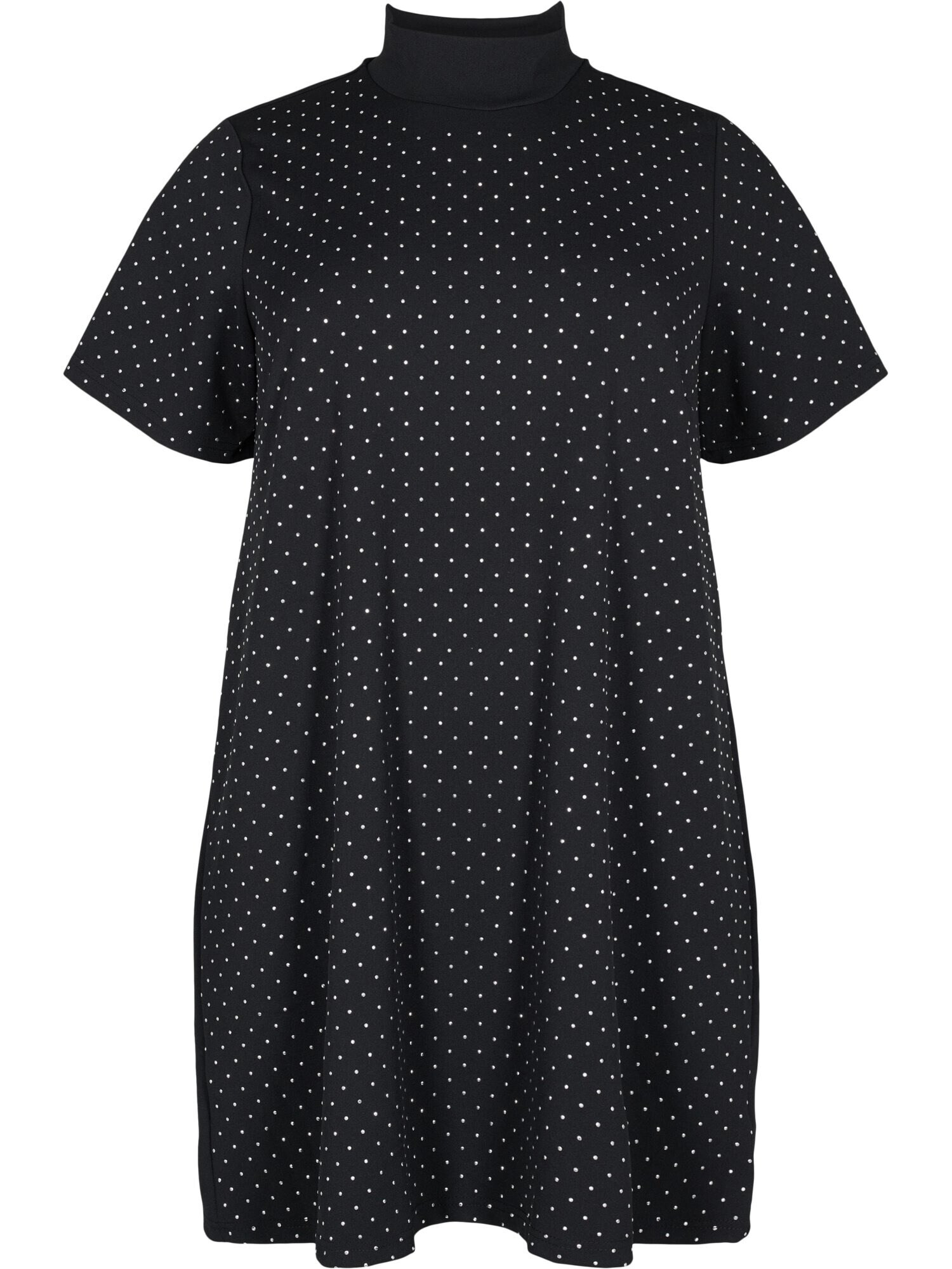 Zizzi Rochie 'MLESLIE' negru / alb - Pled.ro