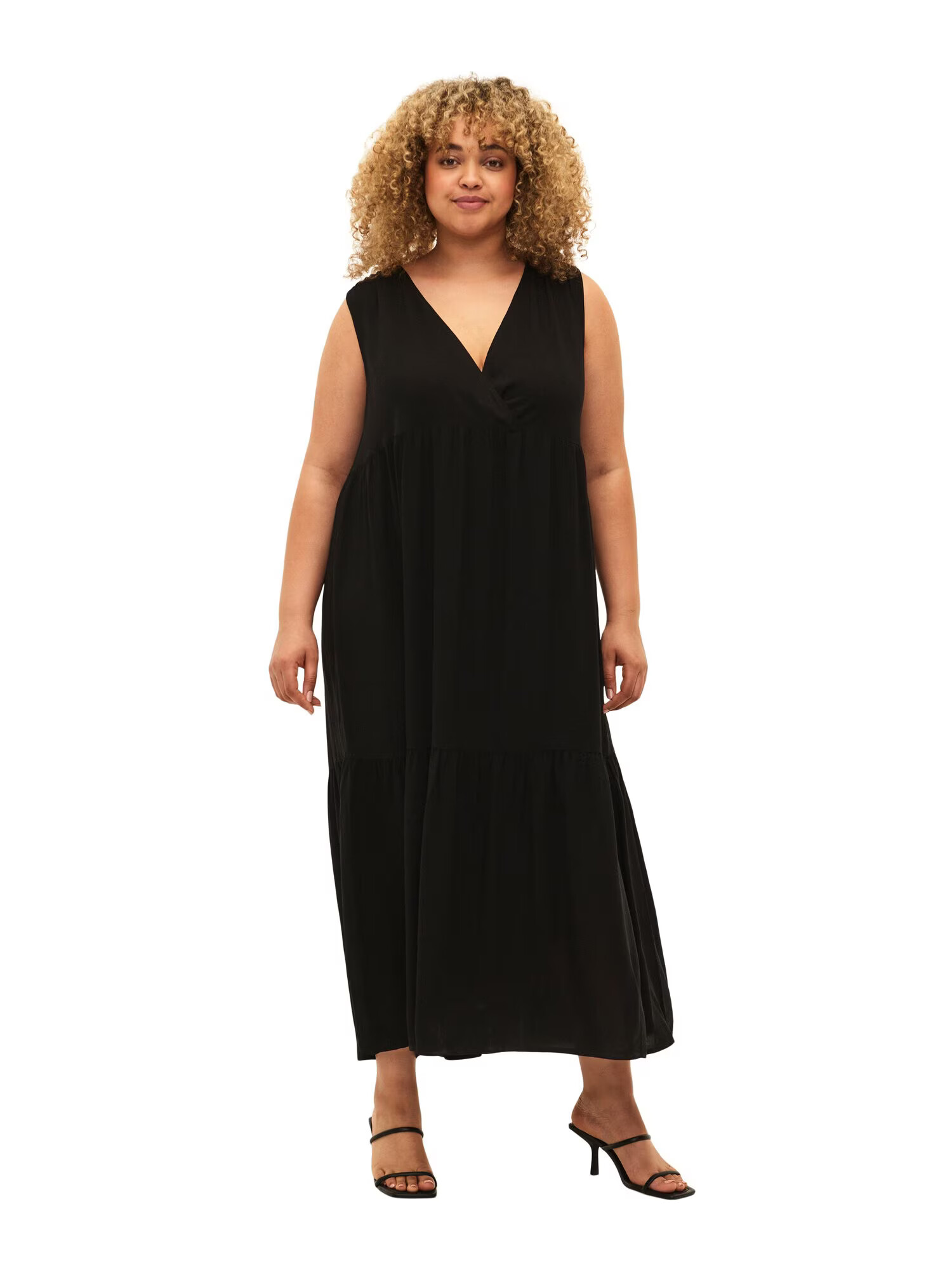 Zizzi Rochie 'MREAGAN' negru - Pled.ro