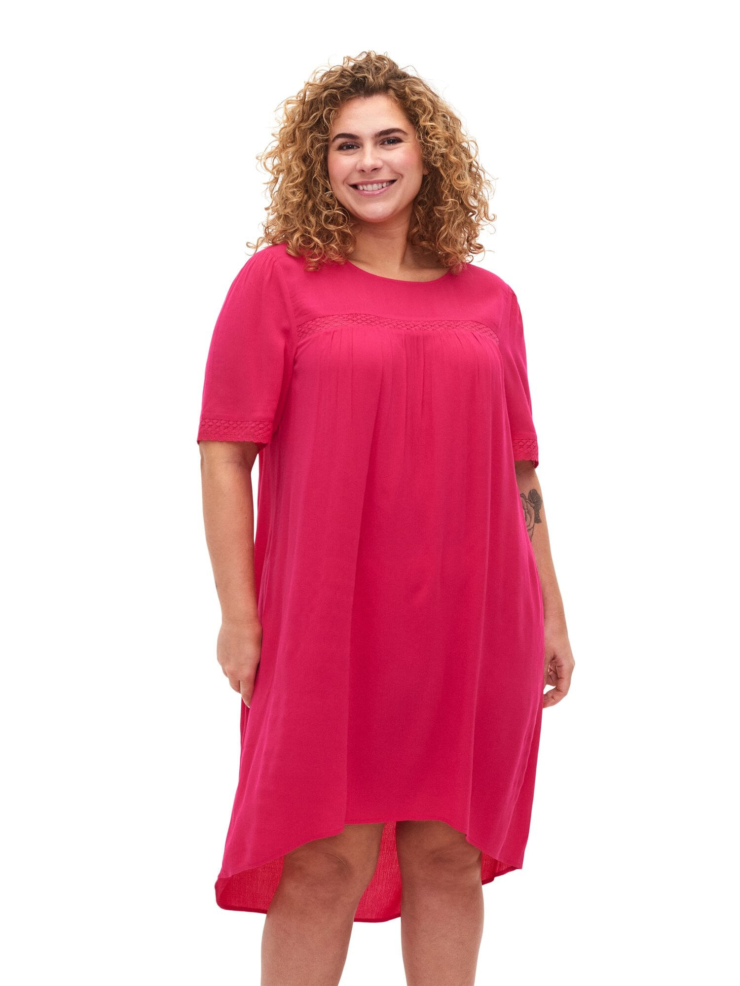 Zizzi Rochie 'ROWEN' rosé - Pled.ro