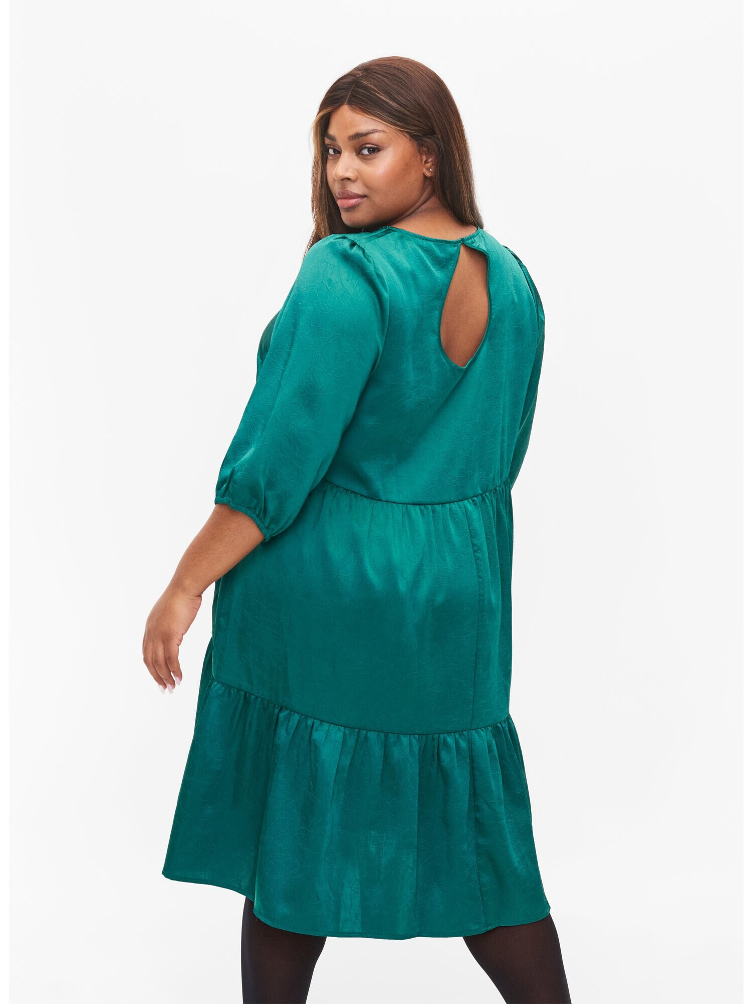 Zizzi Rochie 'Stine' verde smarald - Pled.ro