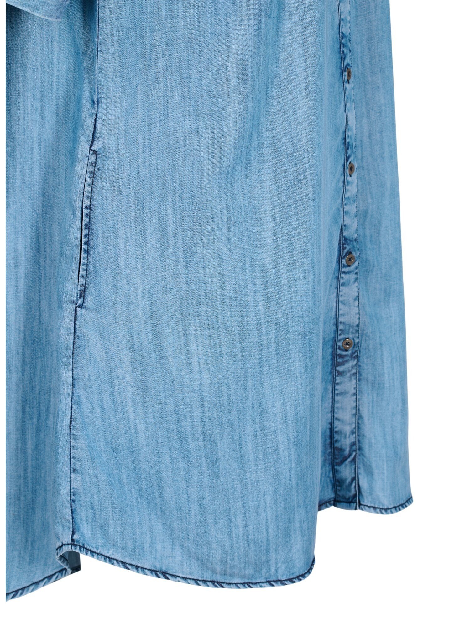 Zizzi Rochie tip bluză 'Raul' albastru denim - Pled.ro