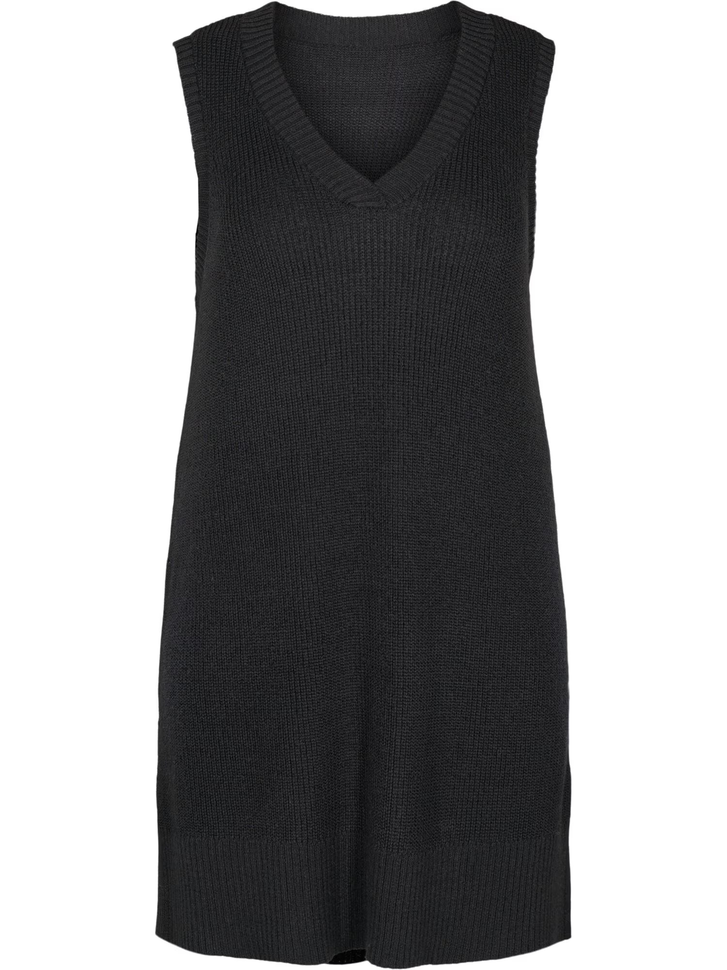 Zizzi Rochie tricotat negru - Pled.ro