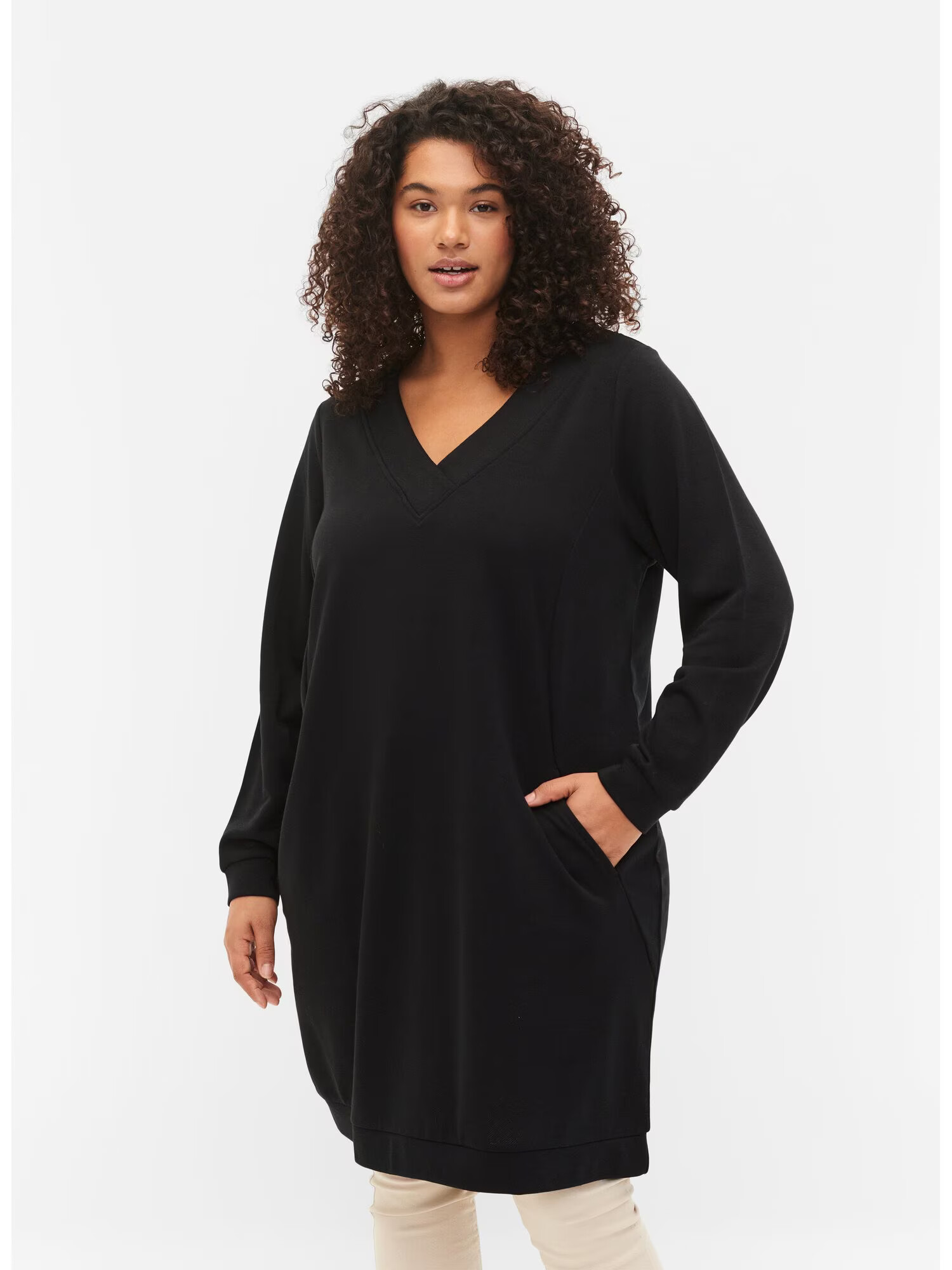 Zizzi Rochie 'VKATHLEEN' negru - Pled.ro